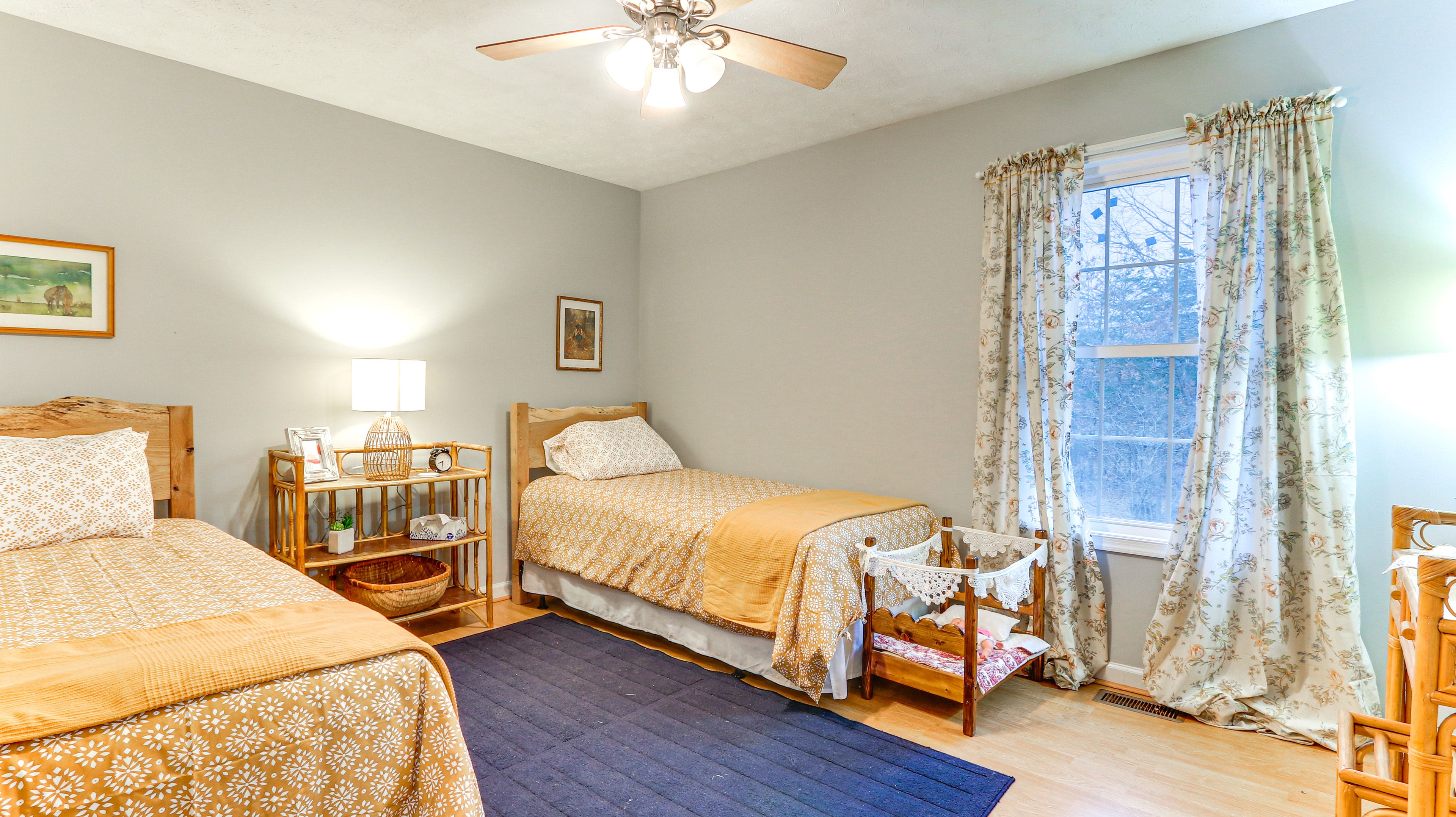 Bedroom 2 | Upper Floor | 2 Twin Beds | Linens Provided