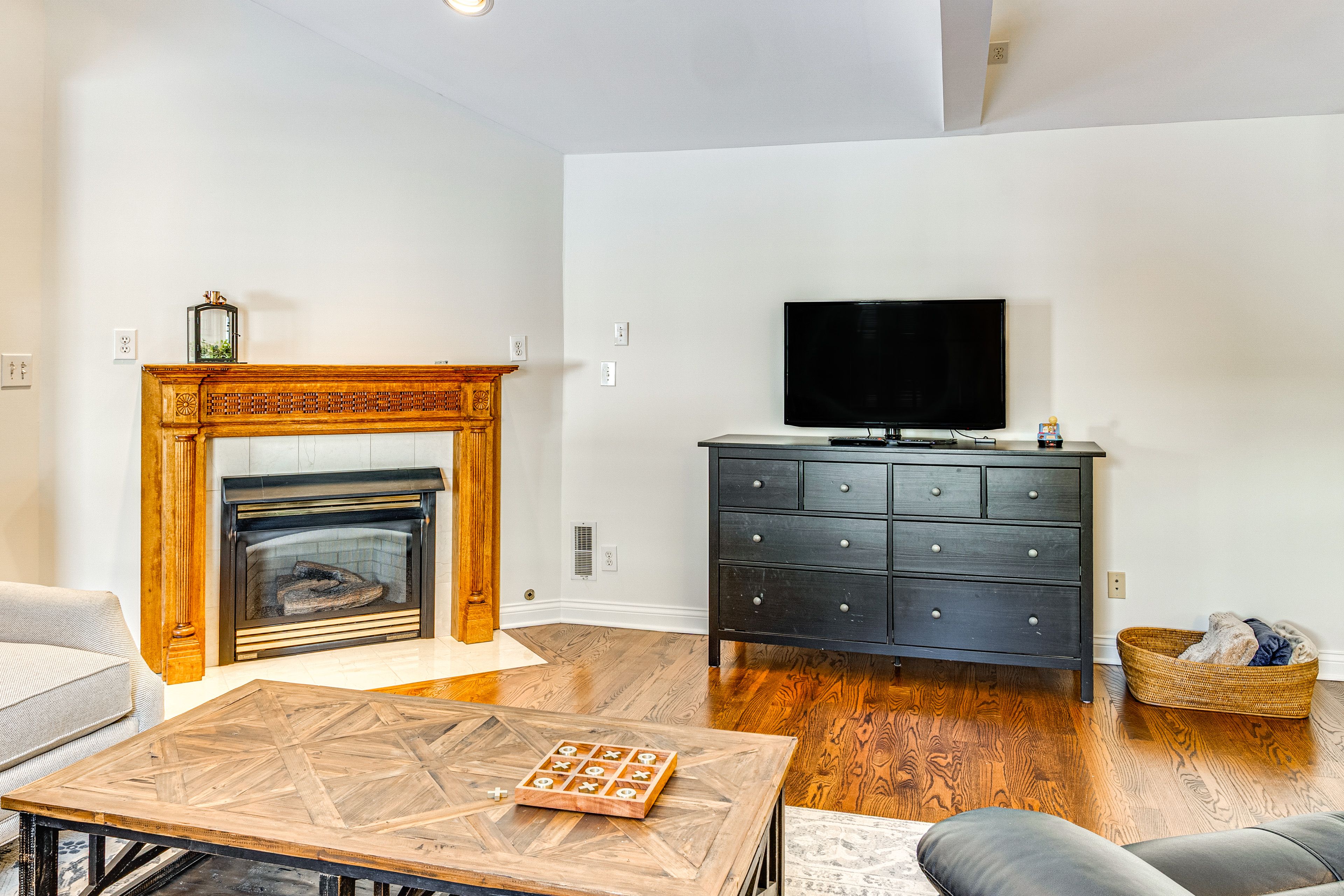Living Room | 1st Floor | Gas Fireplace (Decorative Only)