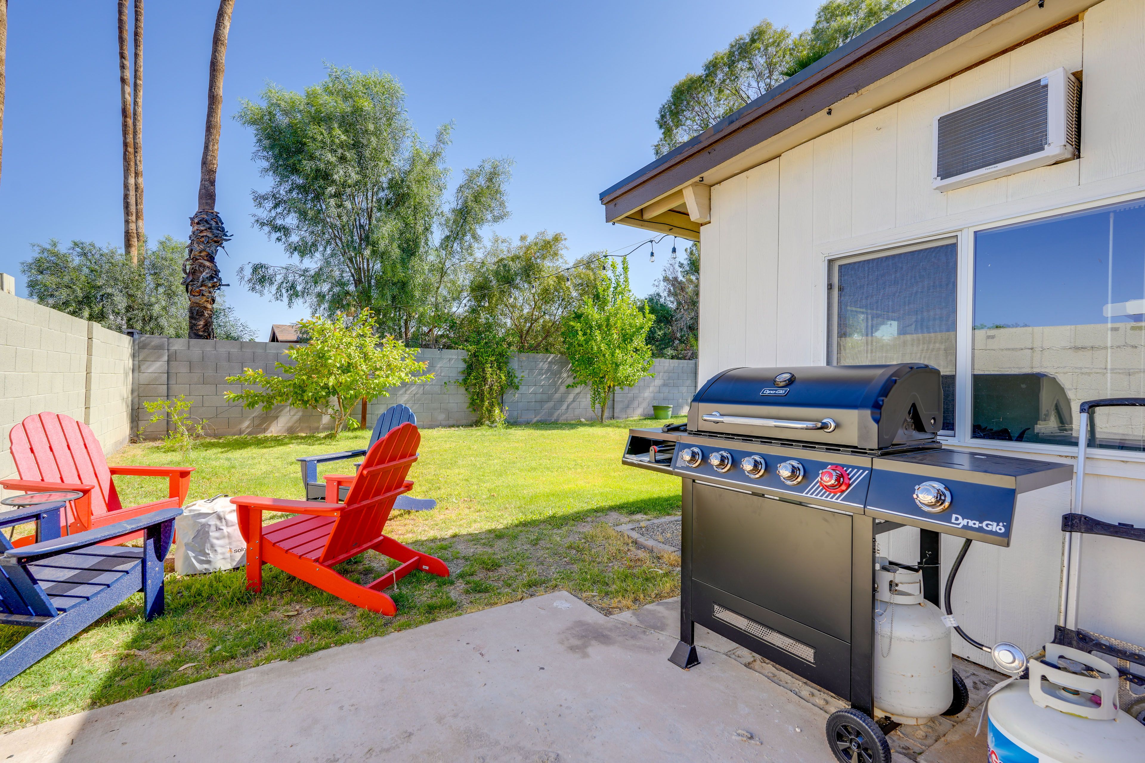 Fenced Backyard | Gas Grill | Fire Pit | Single-Story Home
