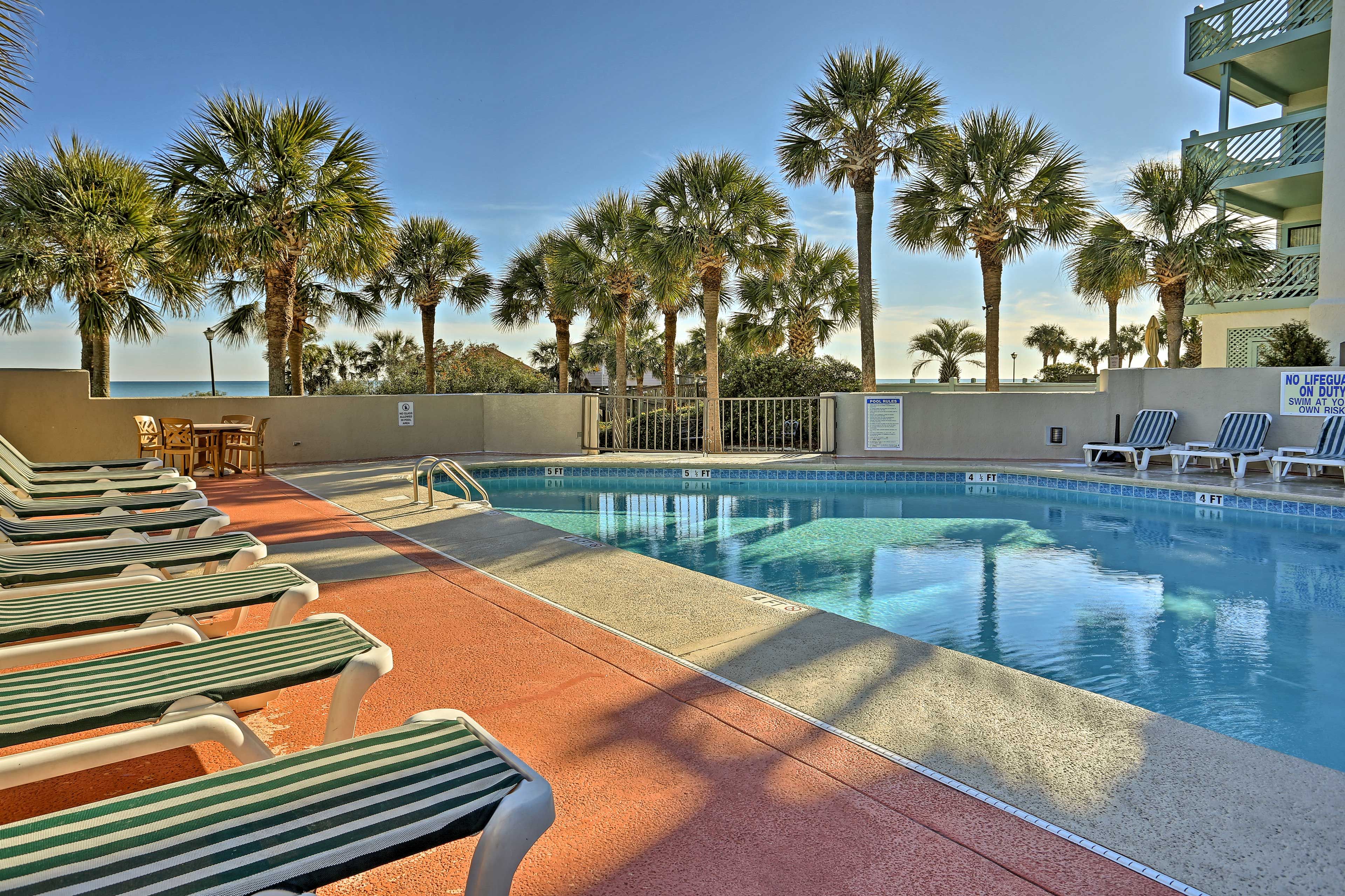 Ocean Forest Plaza | Outdoor Community Pool