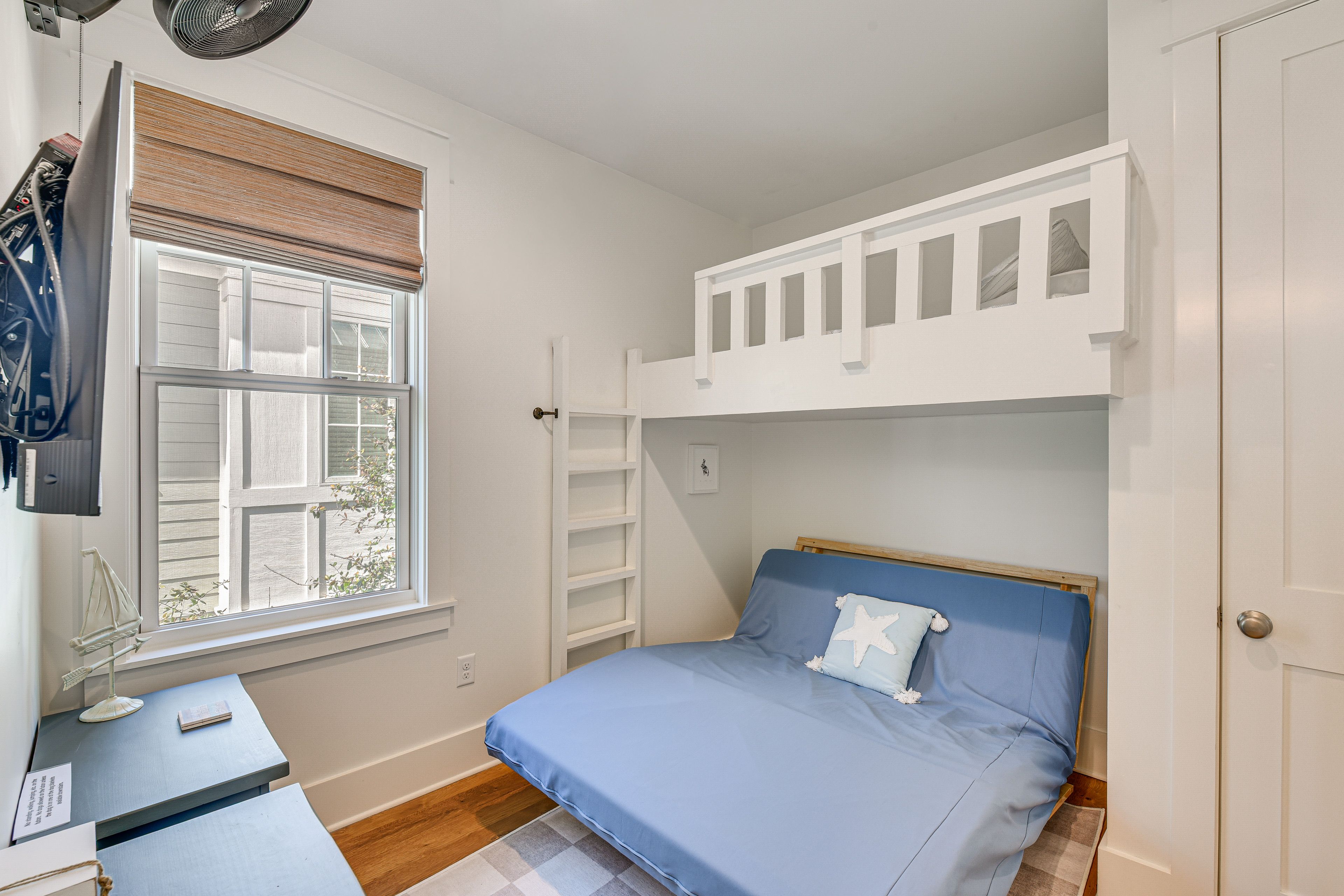 Bedroom 4 | Full Futon | Lofted Twin Bed | 2nd Floor