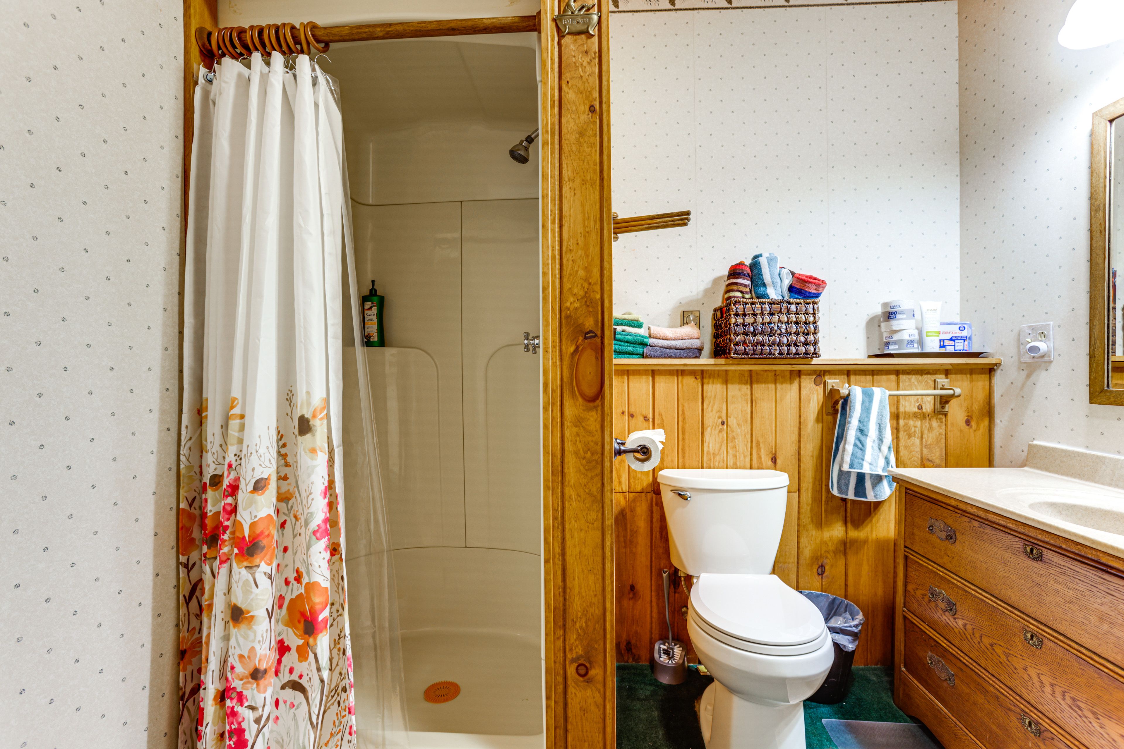 Bathroom | Towels Provided | 1st Floor