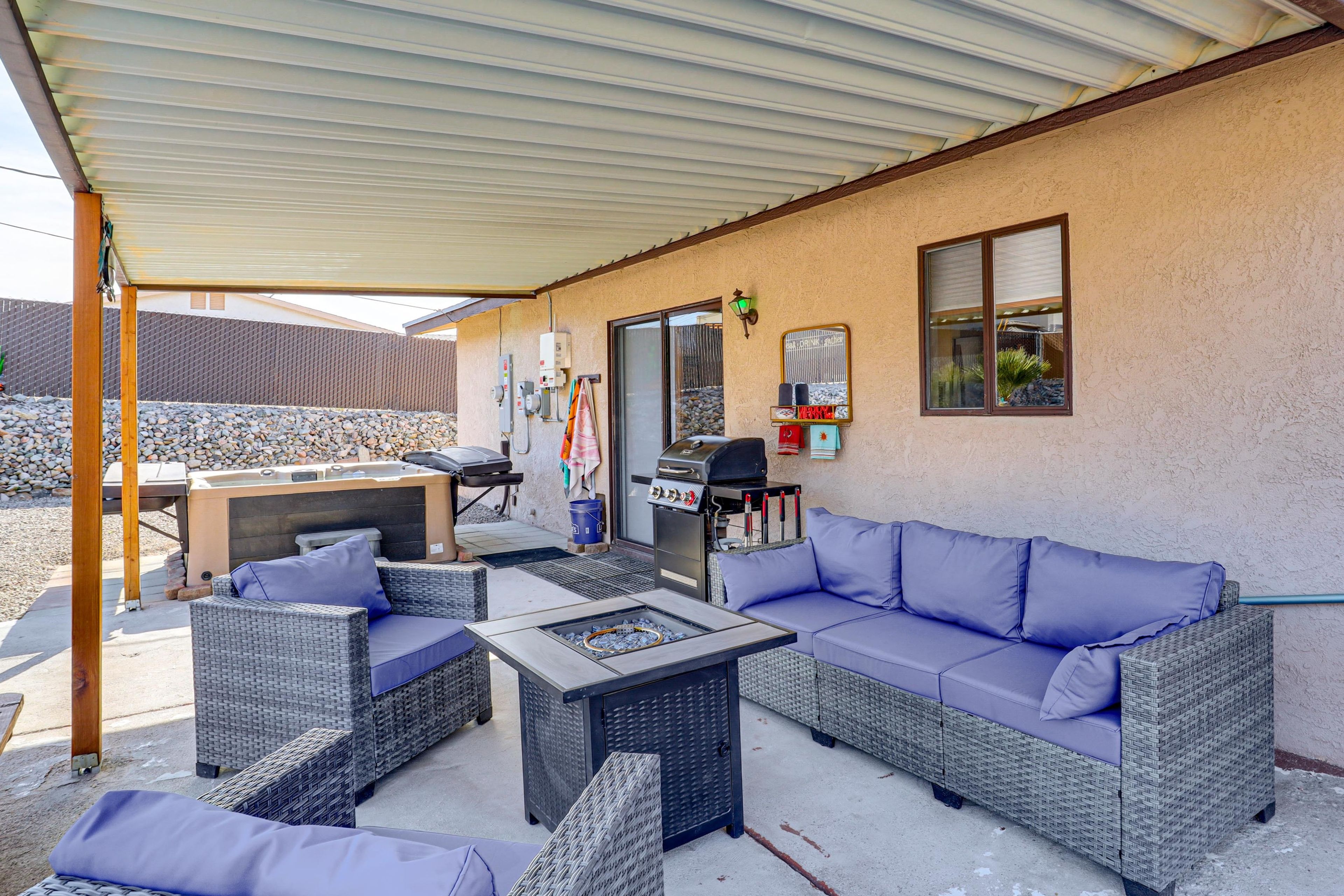 Private Backyard Area