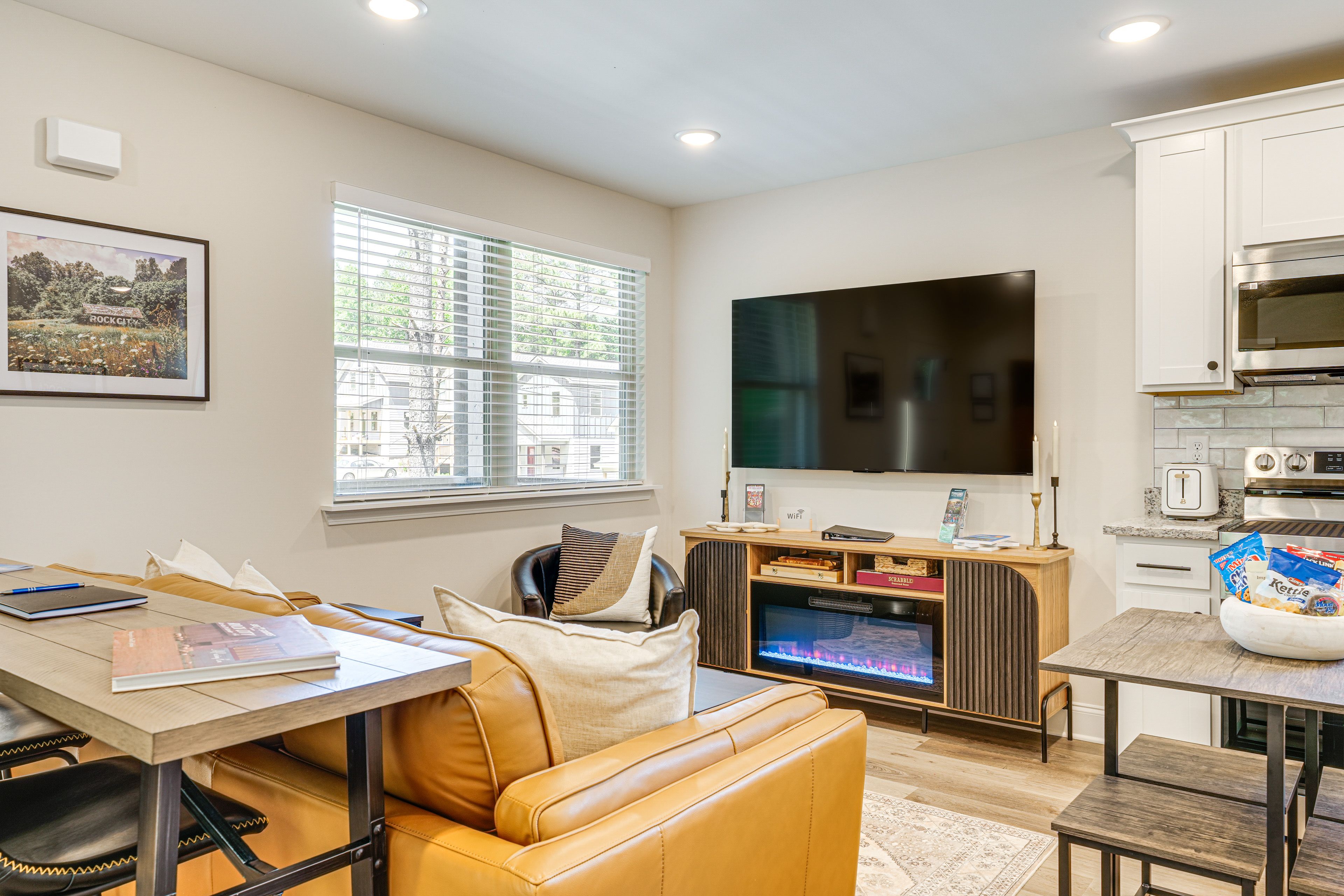 Living Room | Free WiFi | Smart TV | 1st Floor | 2-Story Home