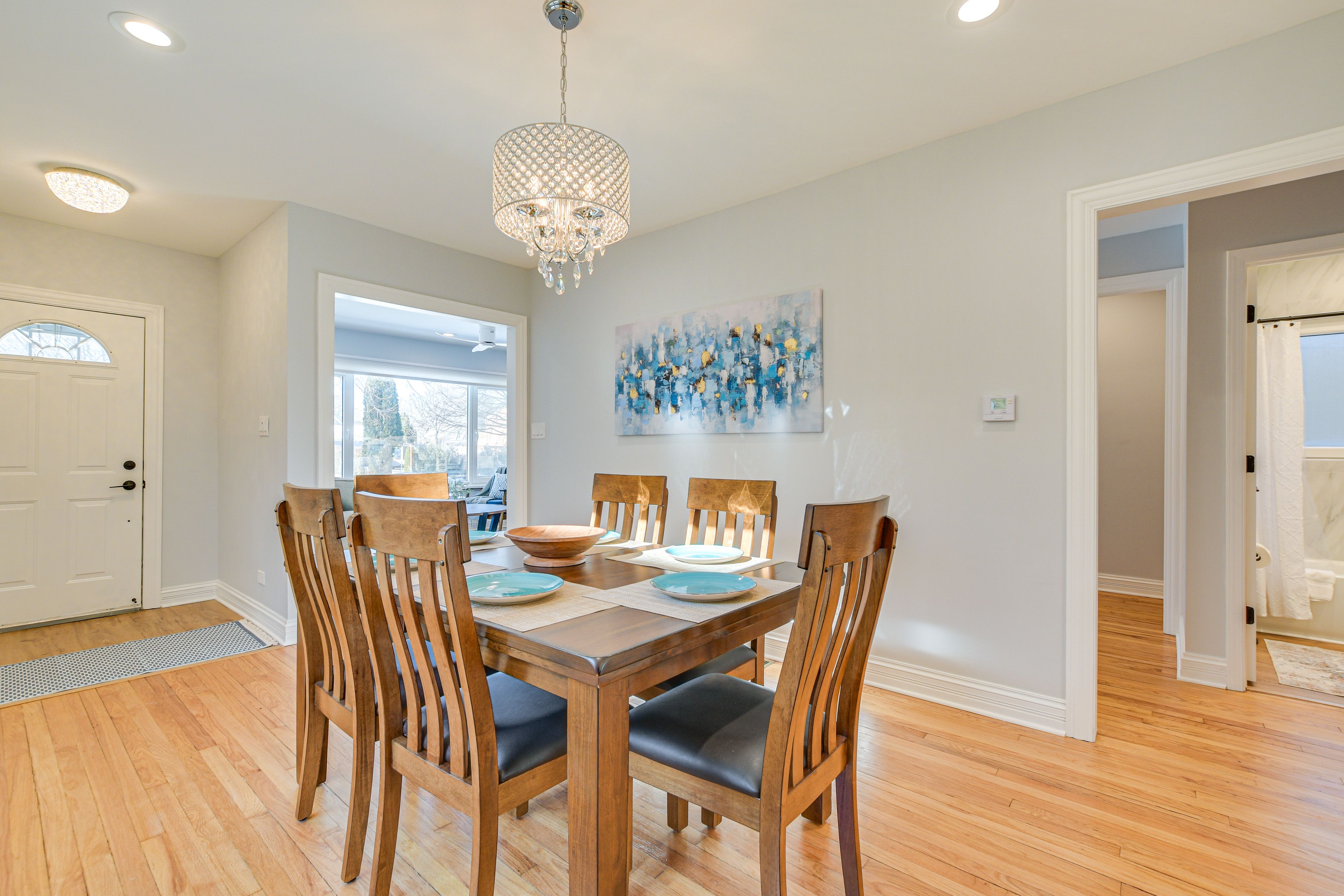 Dining Area | Dishware/Flatware | 1st Floor