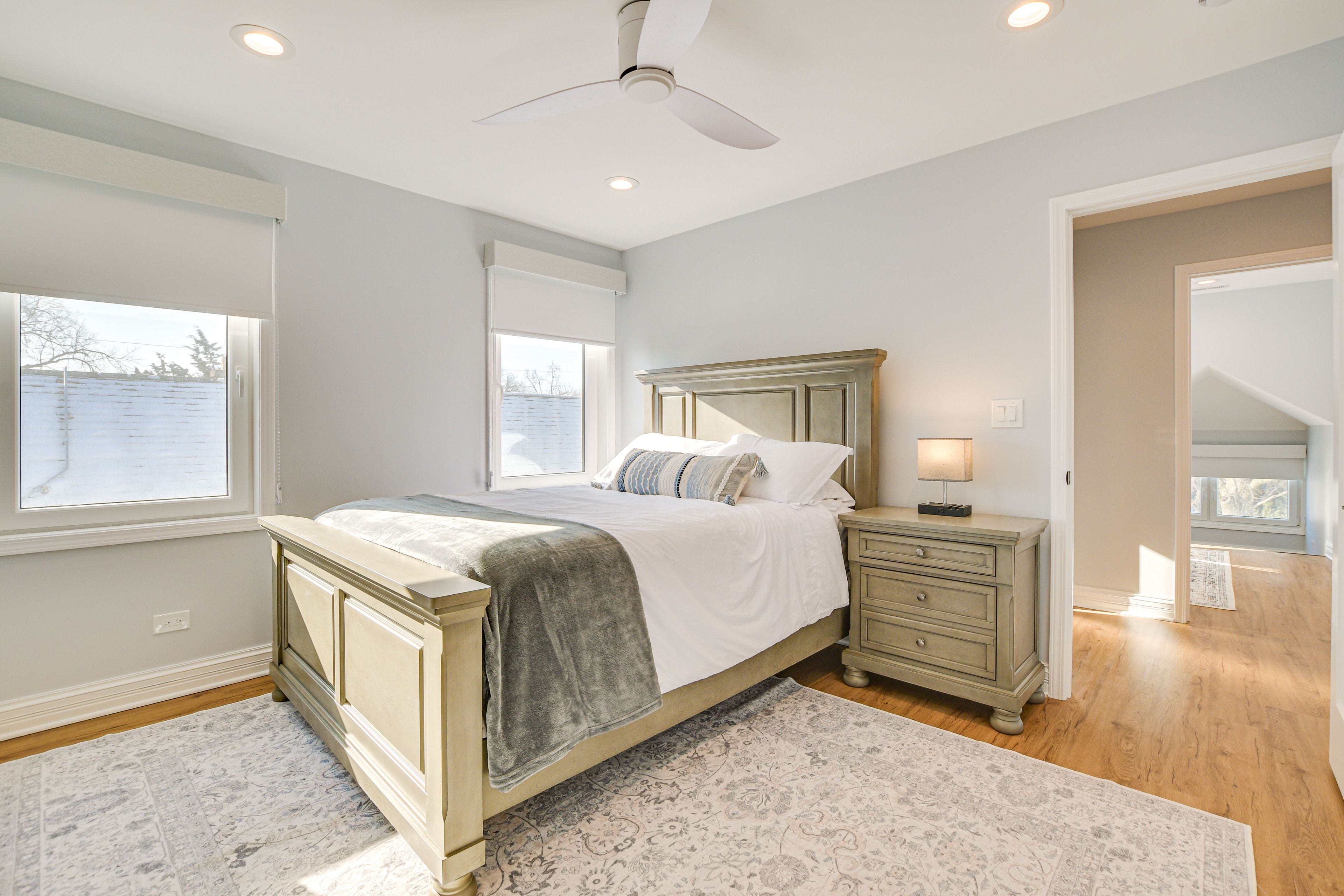 Bedroom 1 | Queen Bed | Flat-Screen TV | 2nd Floor