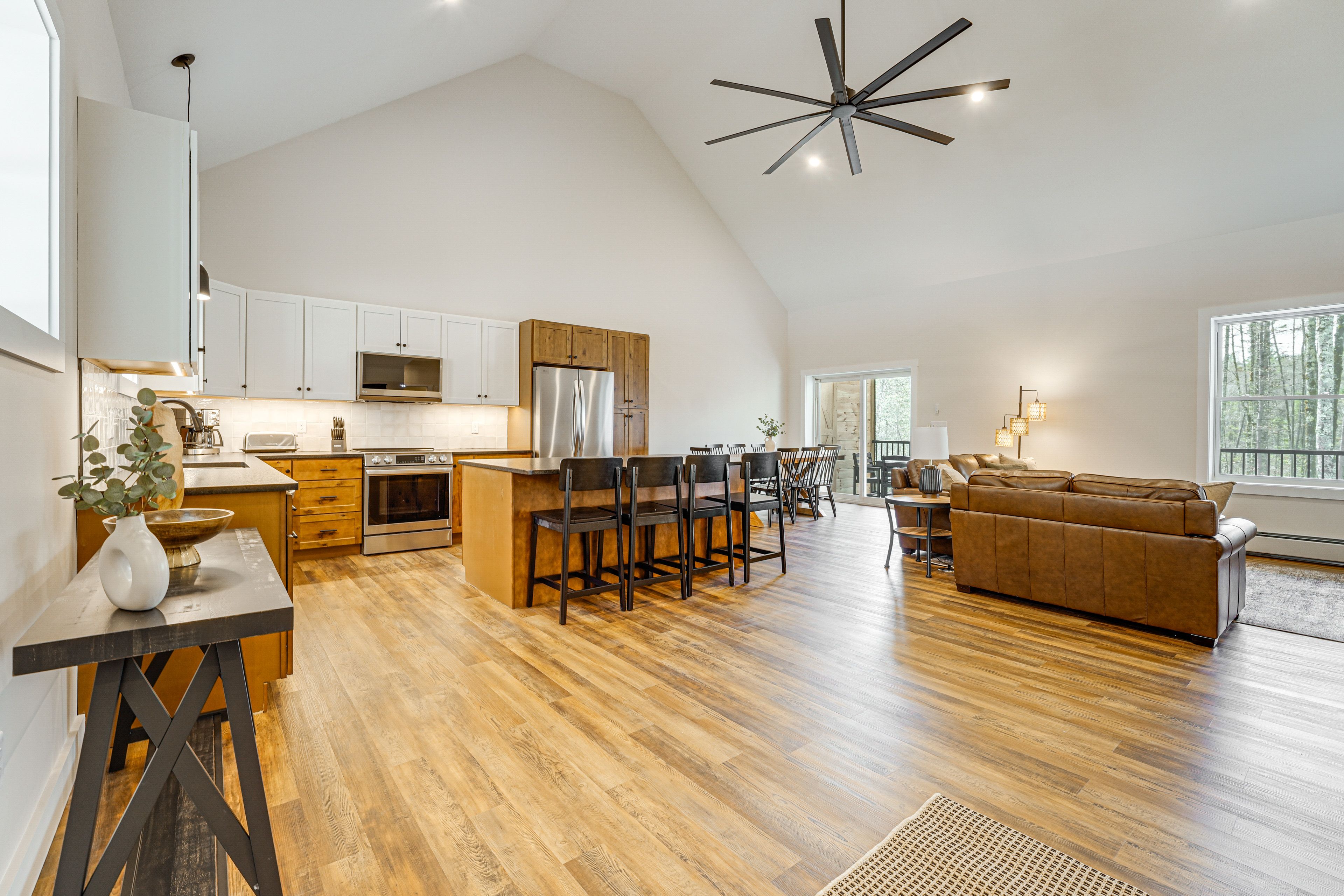 Sebago Vacation Rental | 4BR | 3BA | 2,800 Sq Ft | Stairs to Access