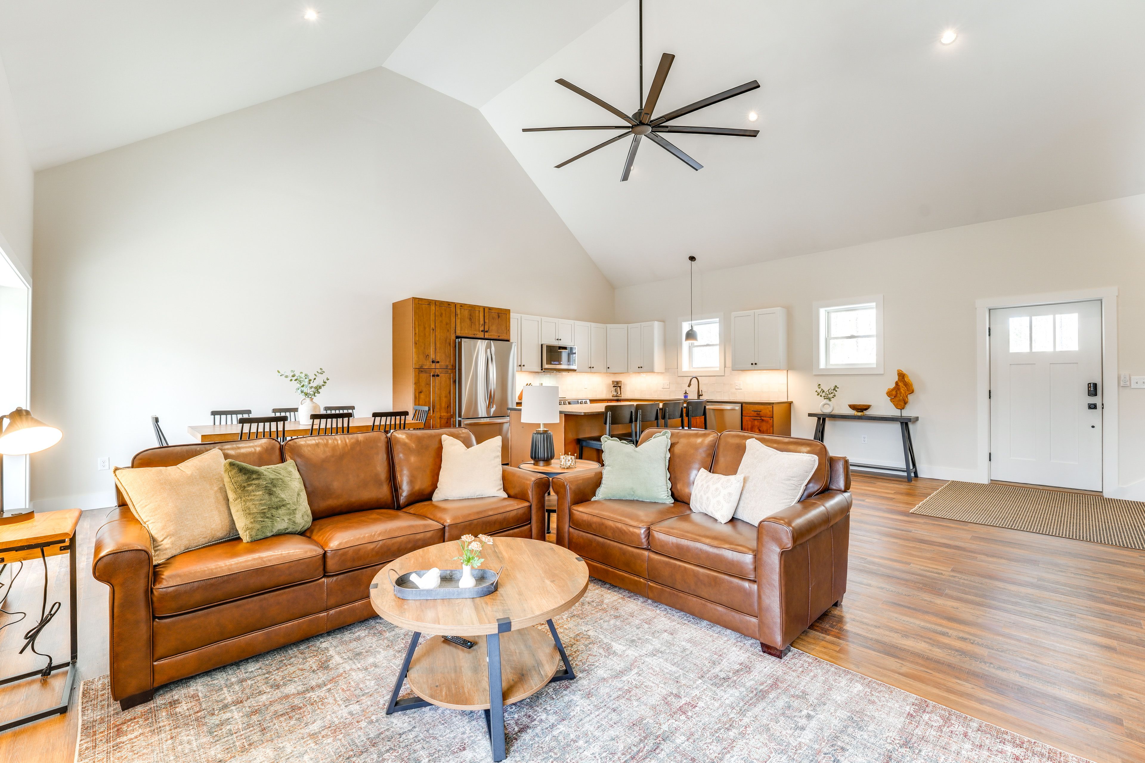 Living Area | Dining Table | Kitchen | Open-Concept Layout | 1st Floor