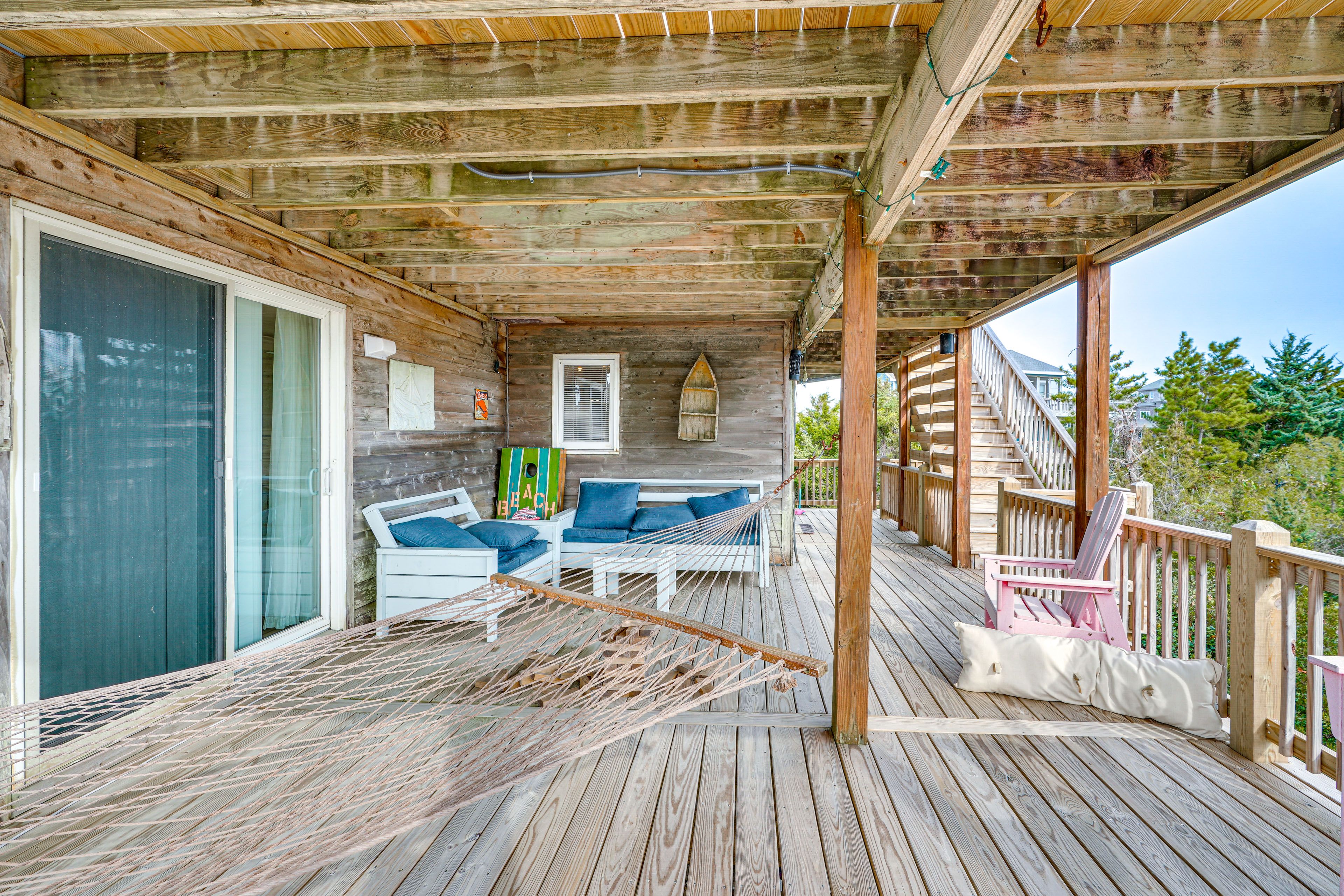 Wraparound Deck | 2nd Floor | Hammock