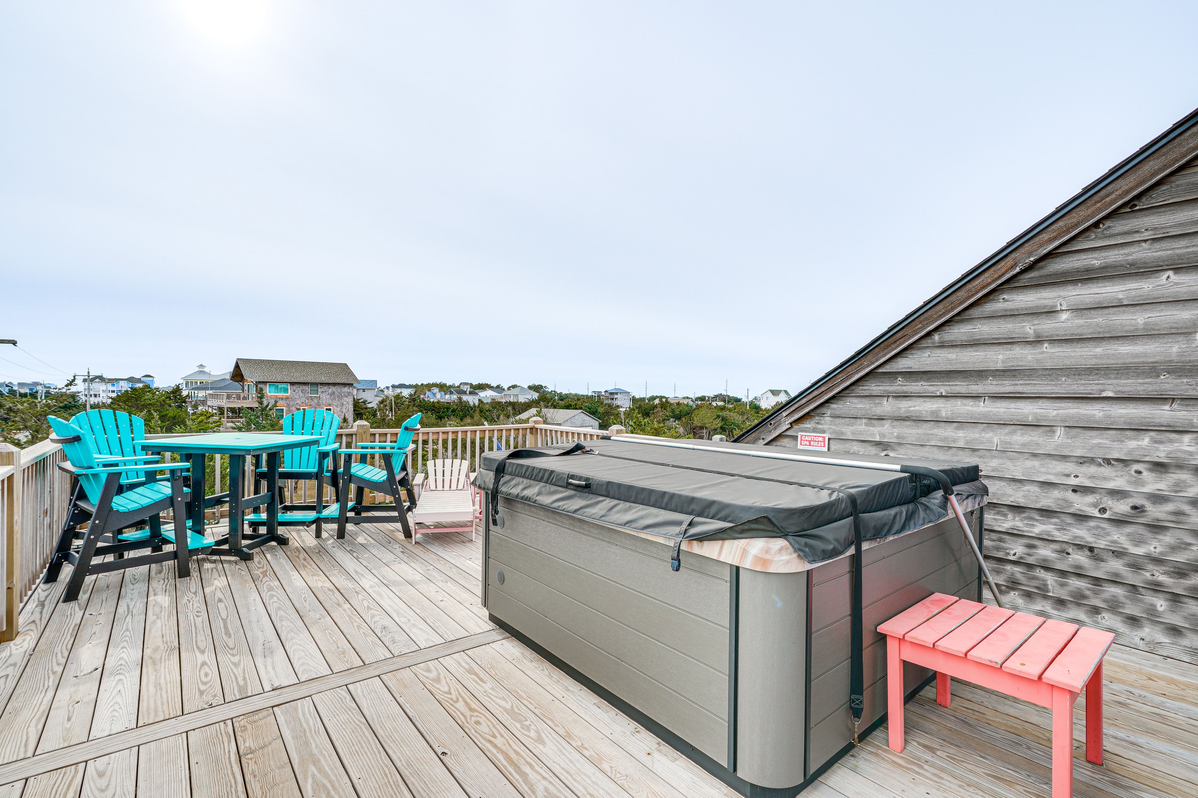 Rooftop Deck | Hot Tub | Ocean Views