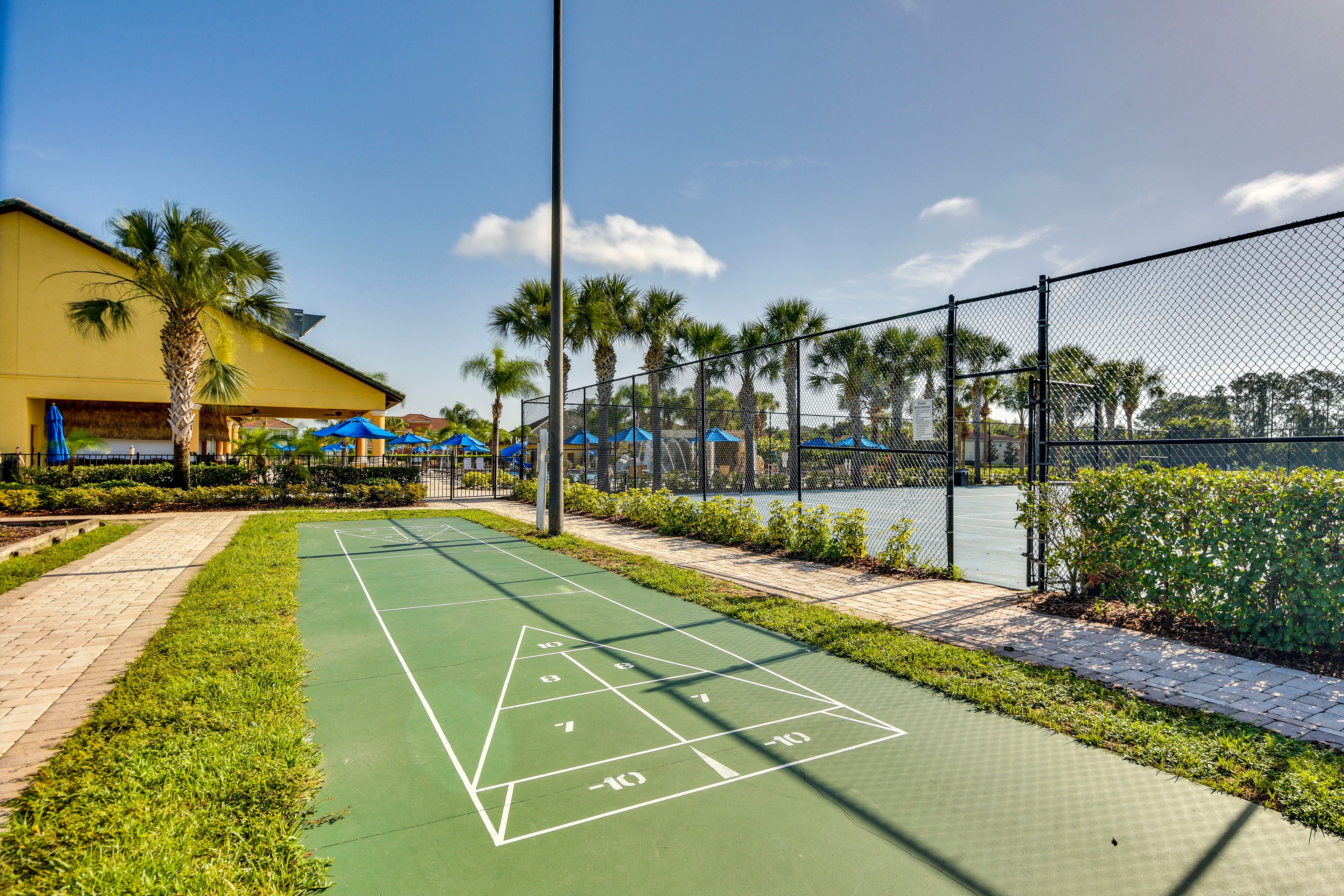 Shuffleboard Court