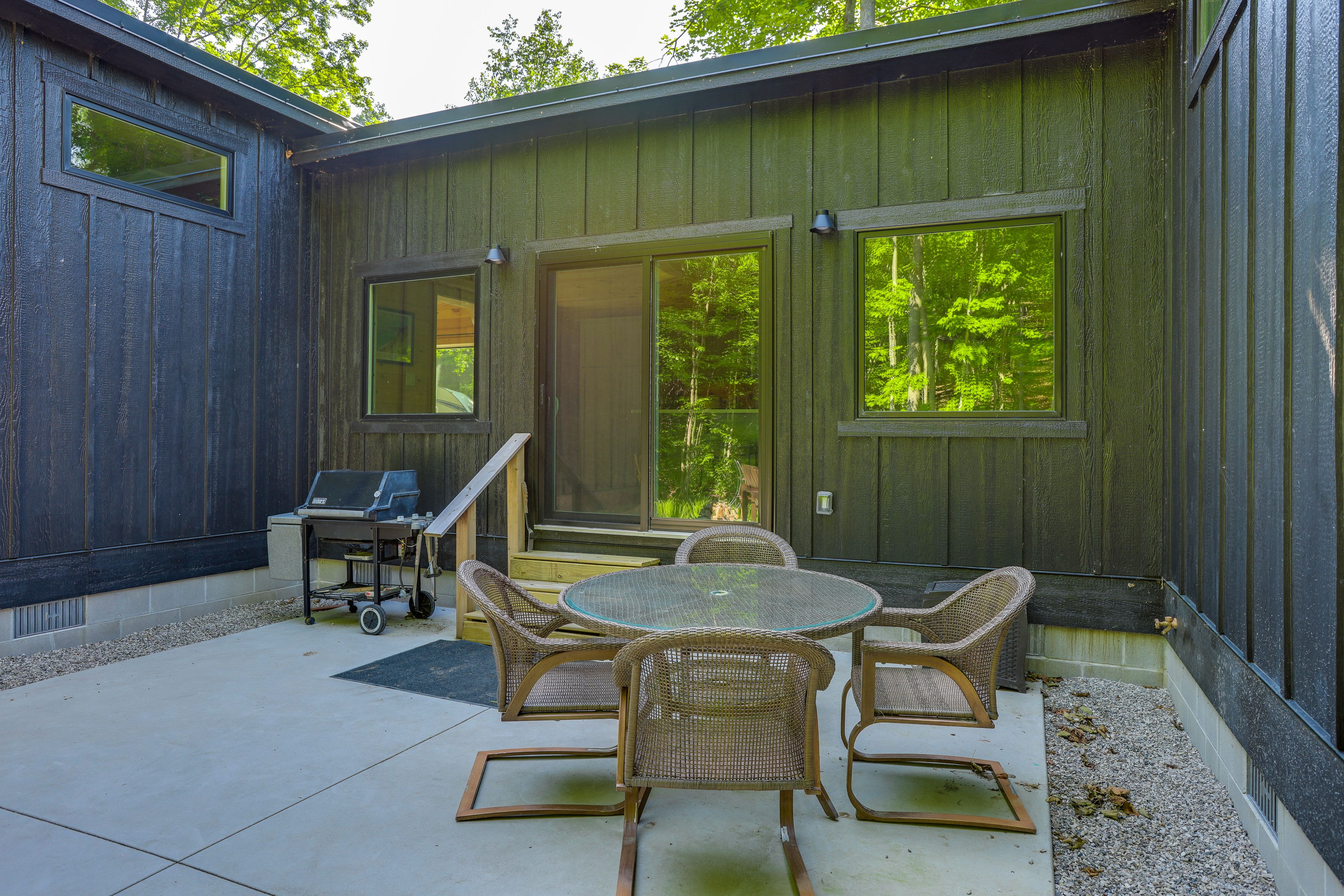 Patio | Wood-Burning Fire Pit (Bring Your Own Wood) | Gas Grill