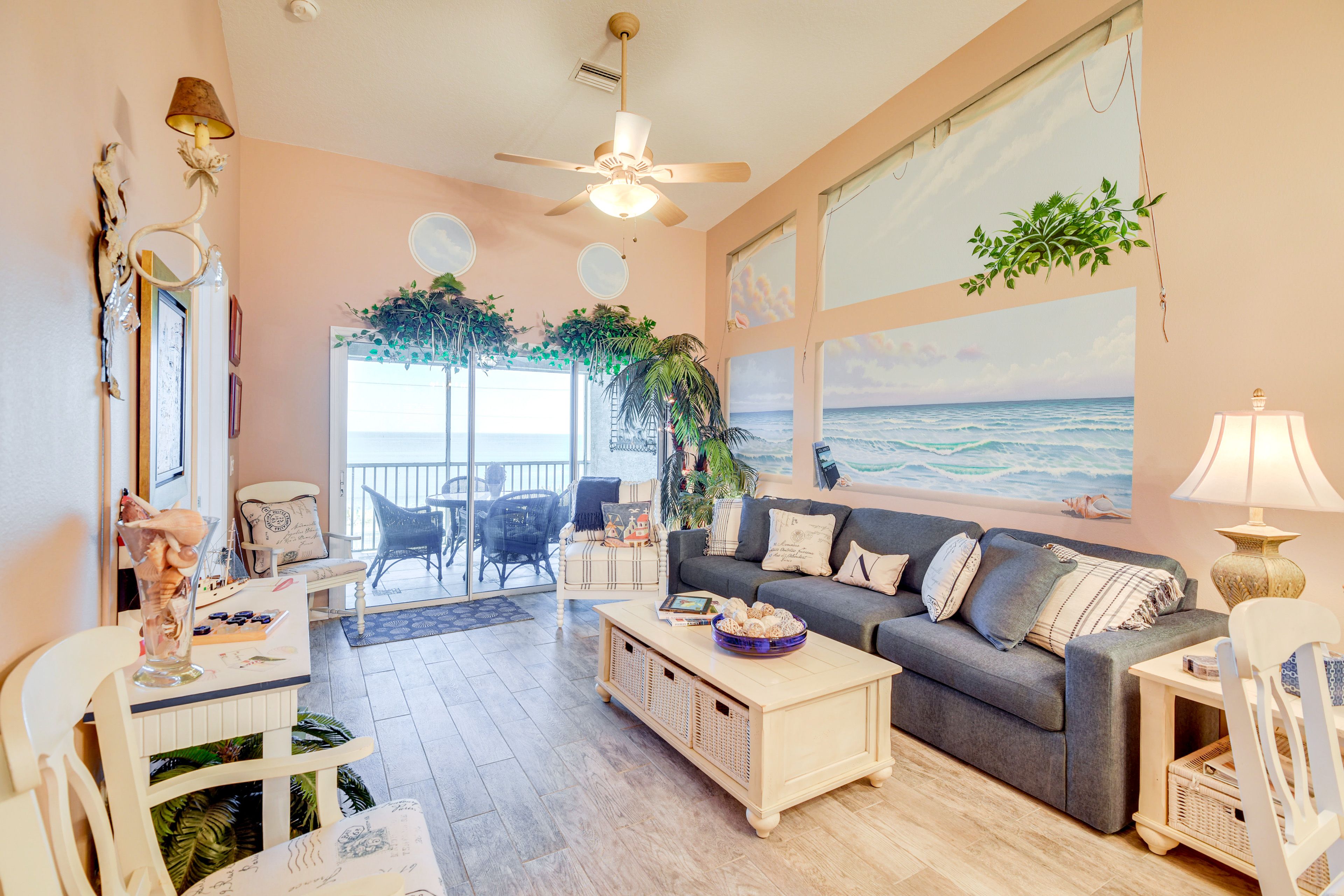 Living Room | Free WiFi | Central A/C & Heating | Balcony Access