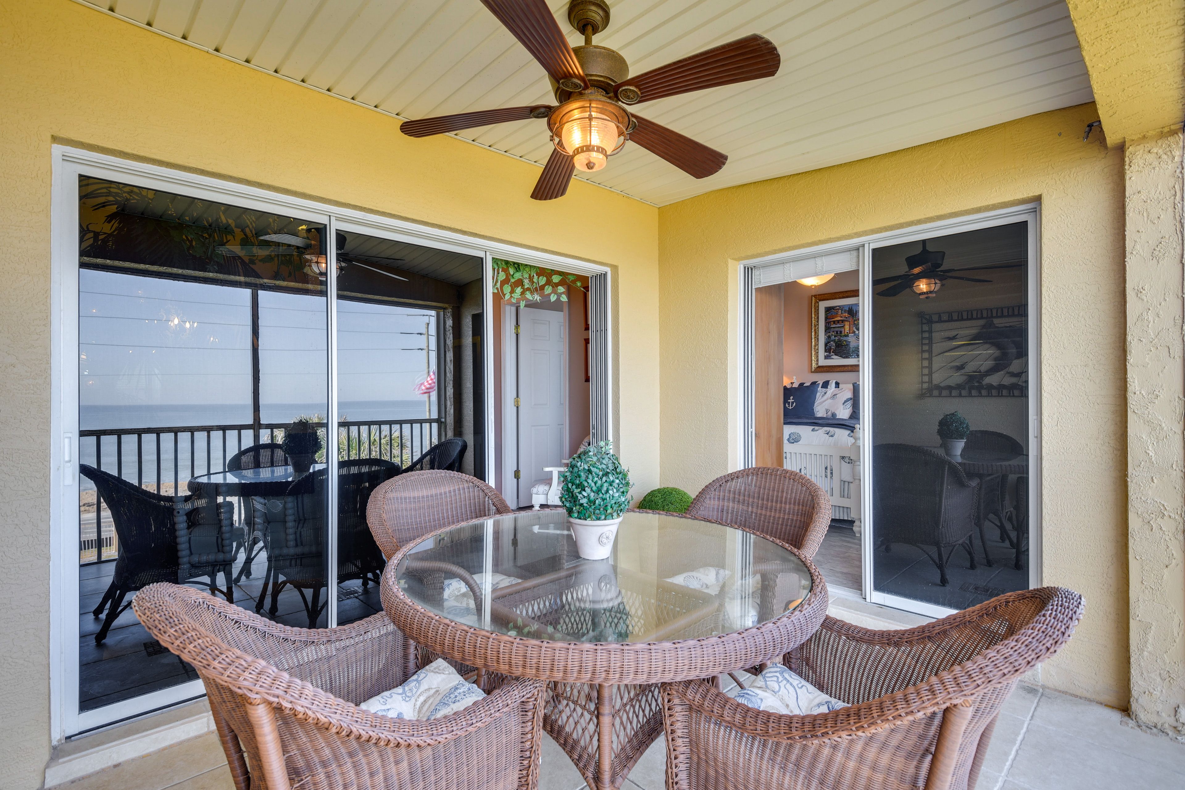 Furnished Balcony | Ocean Views