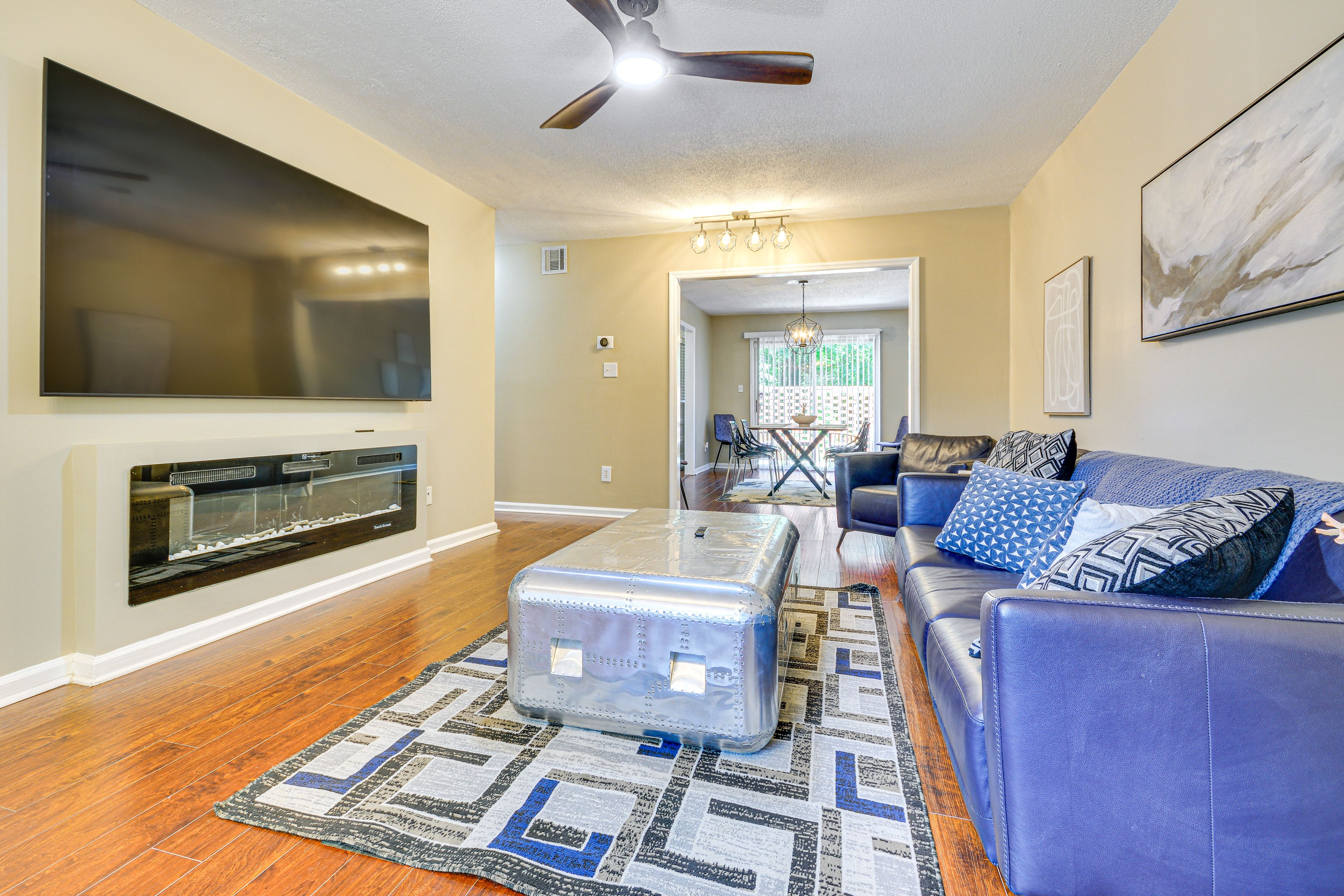 High Point Vacation Rental | 3BR | 2.5BA | 1,500 Sq Ft | Stairs Required