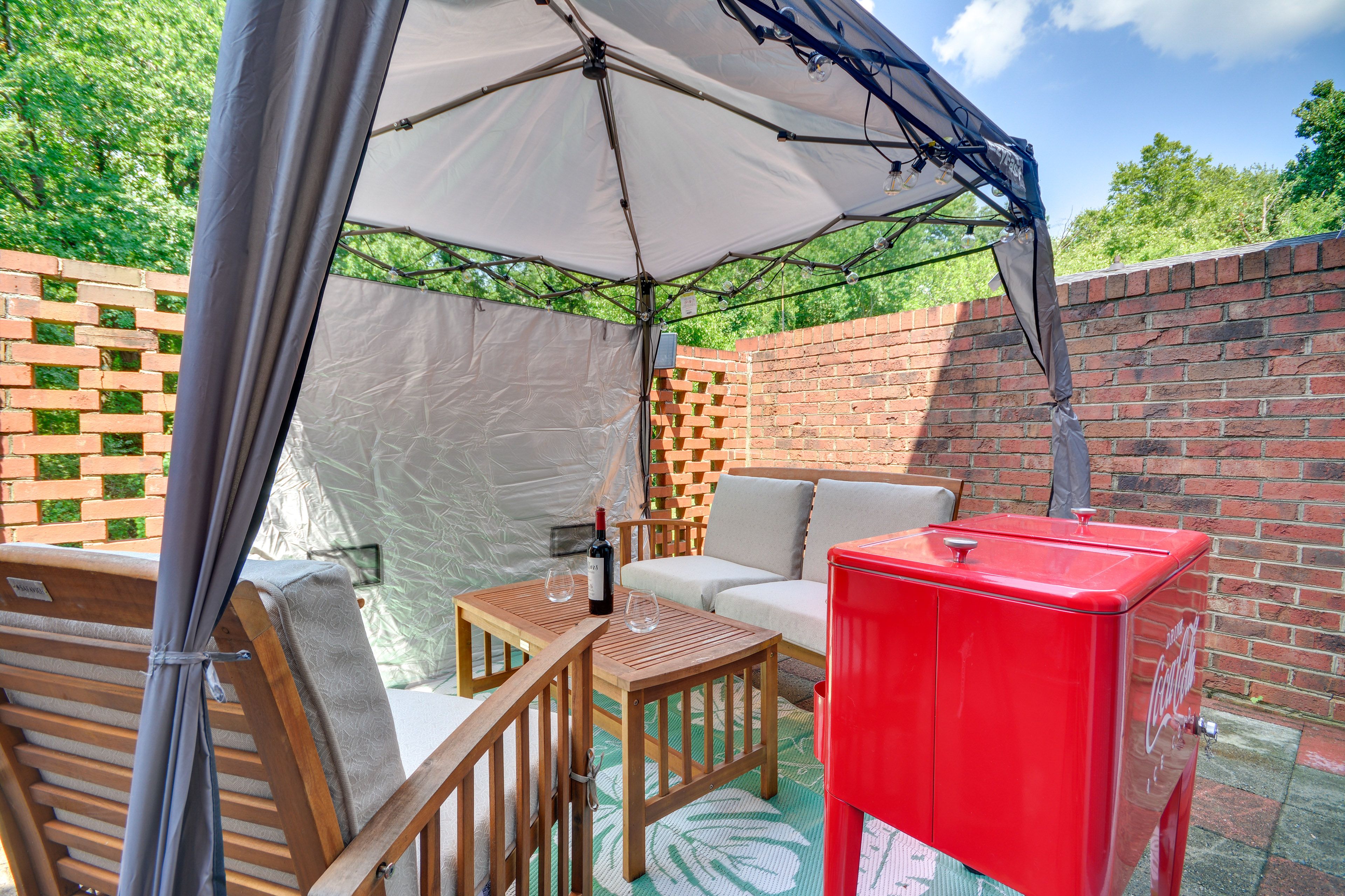 Private Patio | 2-Story Apartment