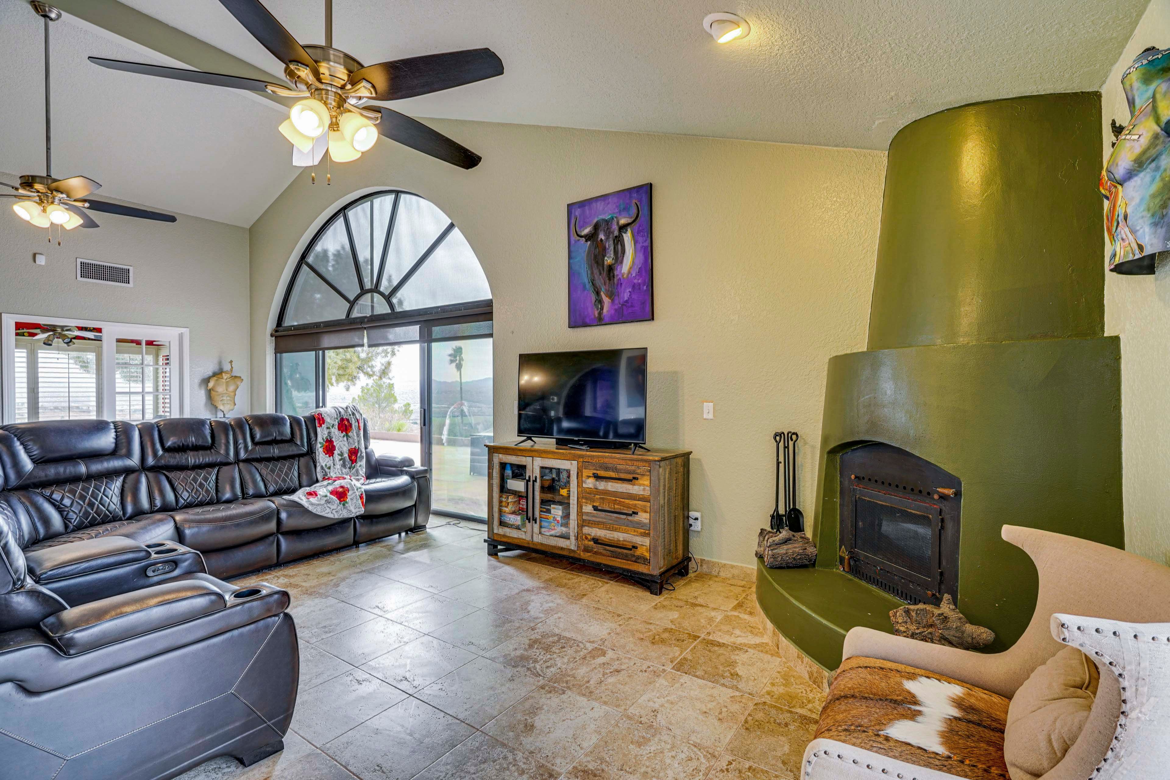 Living Room | Single-Story House | In-Unit Laundry