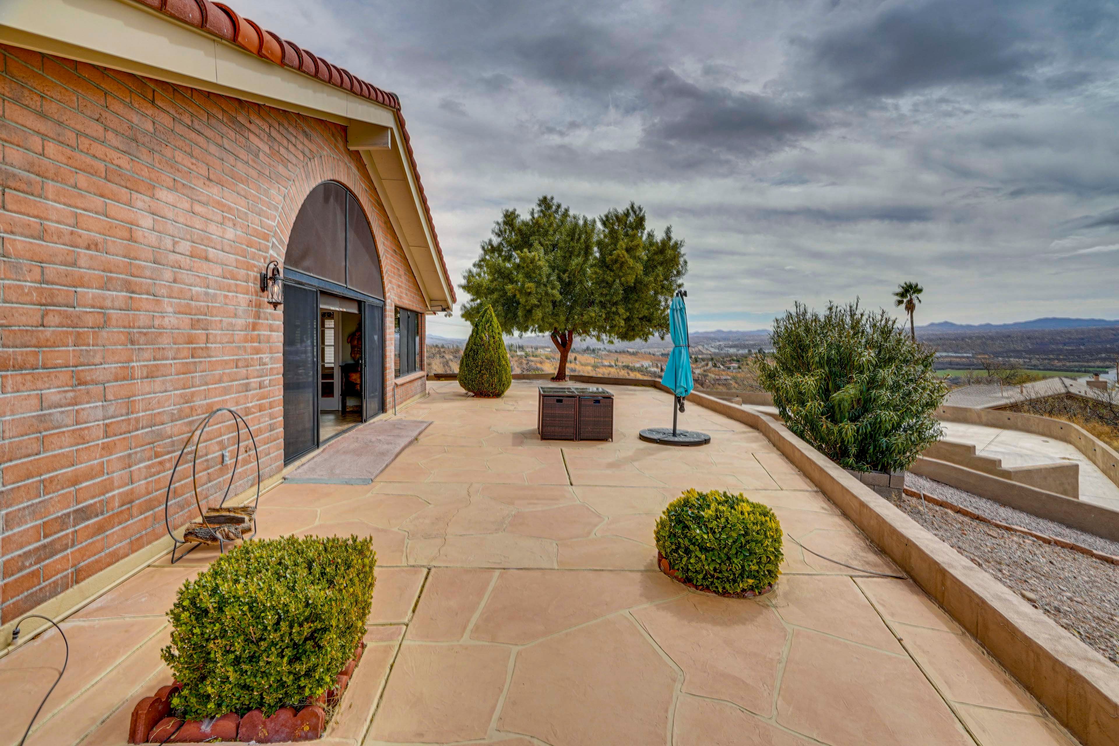 Rear Patio