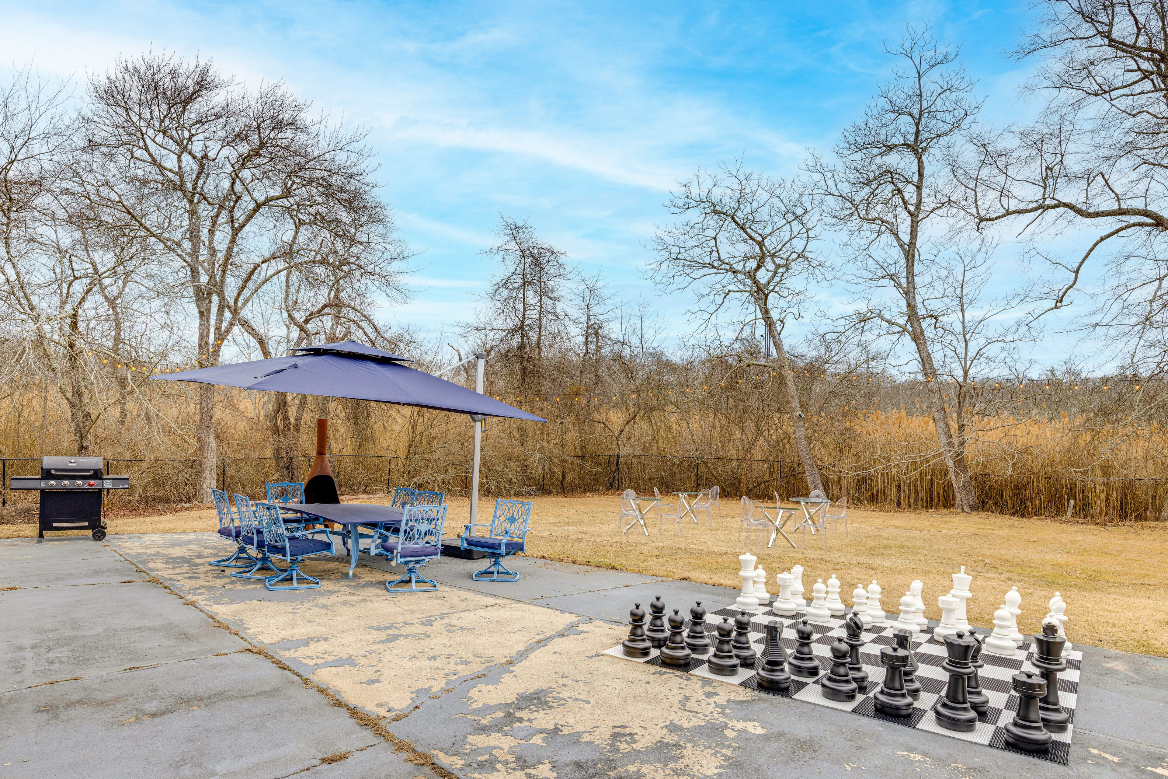 Patio | Gas Grill | Chiminea