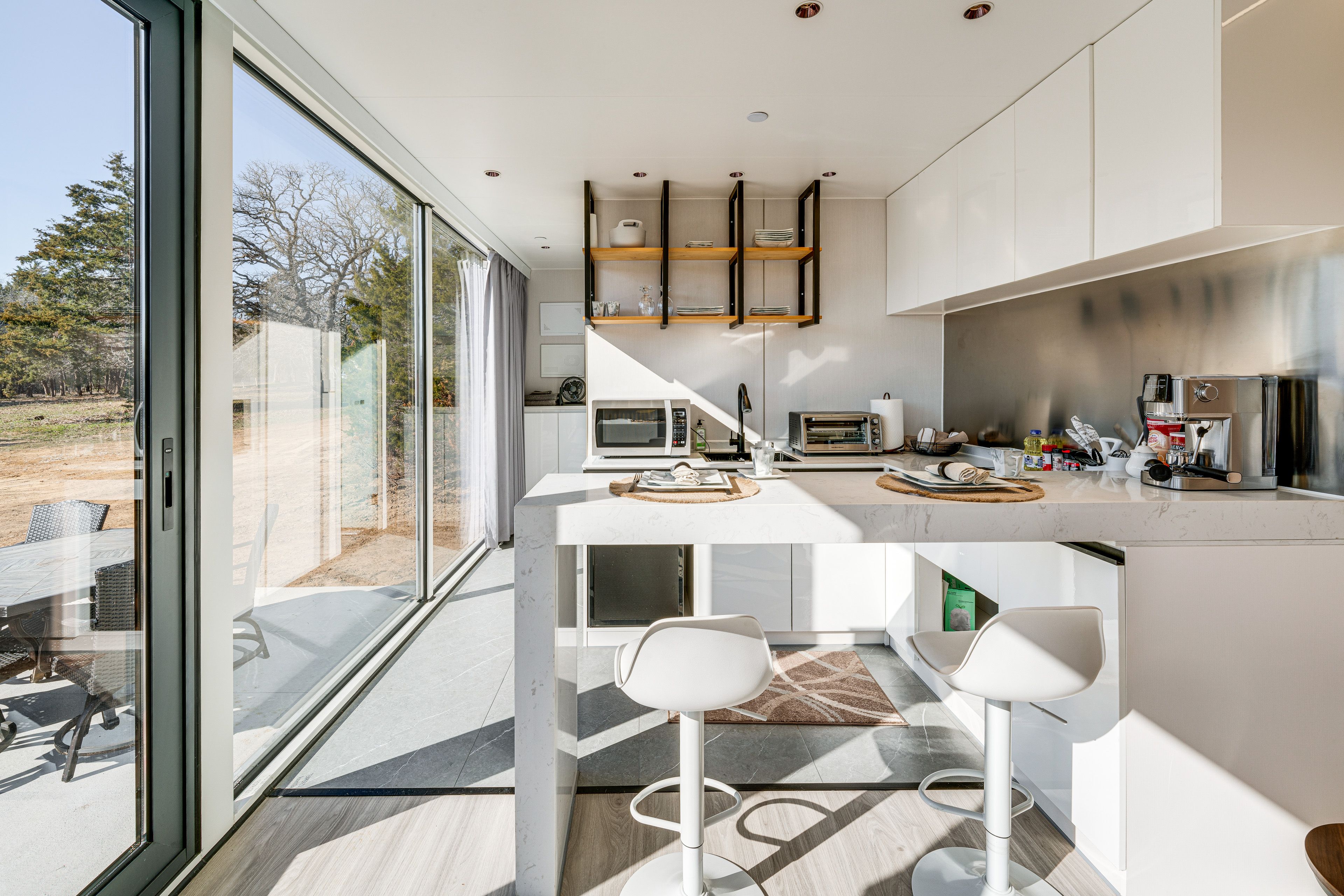 Studio | Dining Area | Dishware/Flatware | Trash Bags/Paper Towels