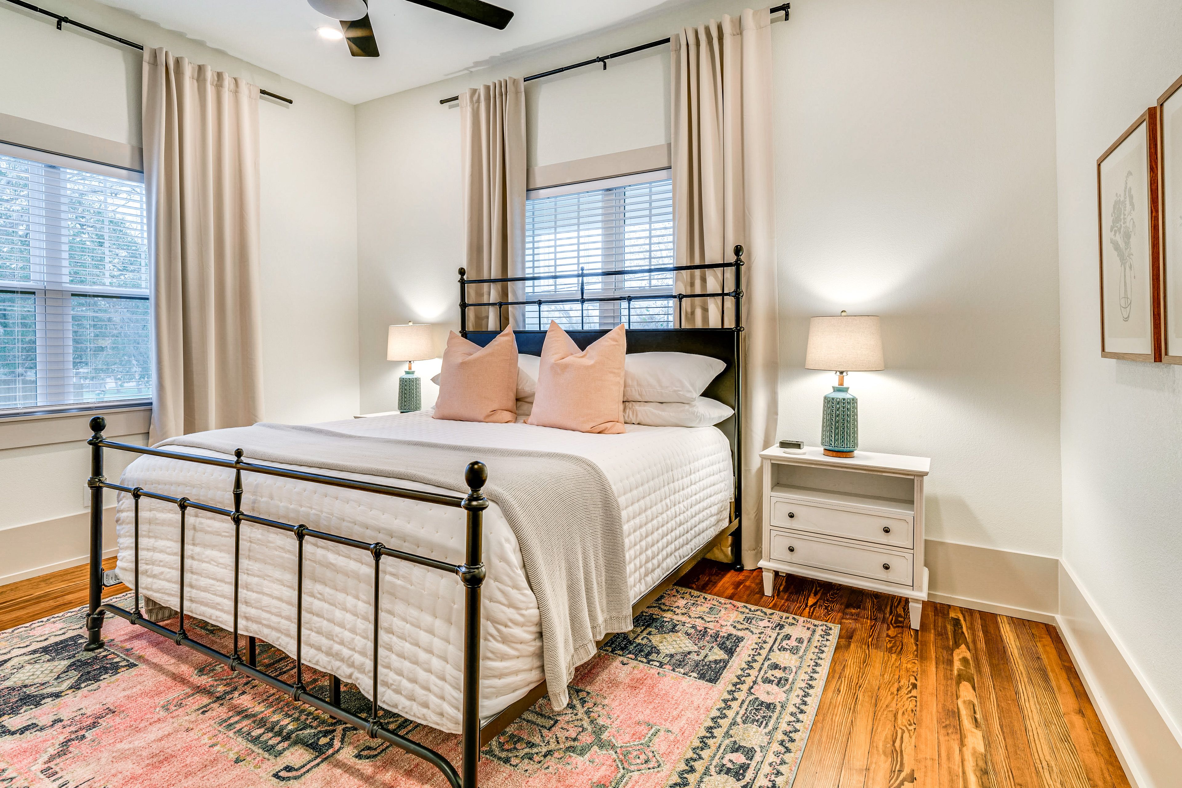 Bedroom 1 | 1st Floor | King Bed | Linens Provided