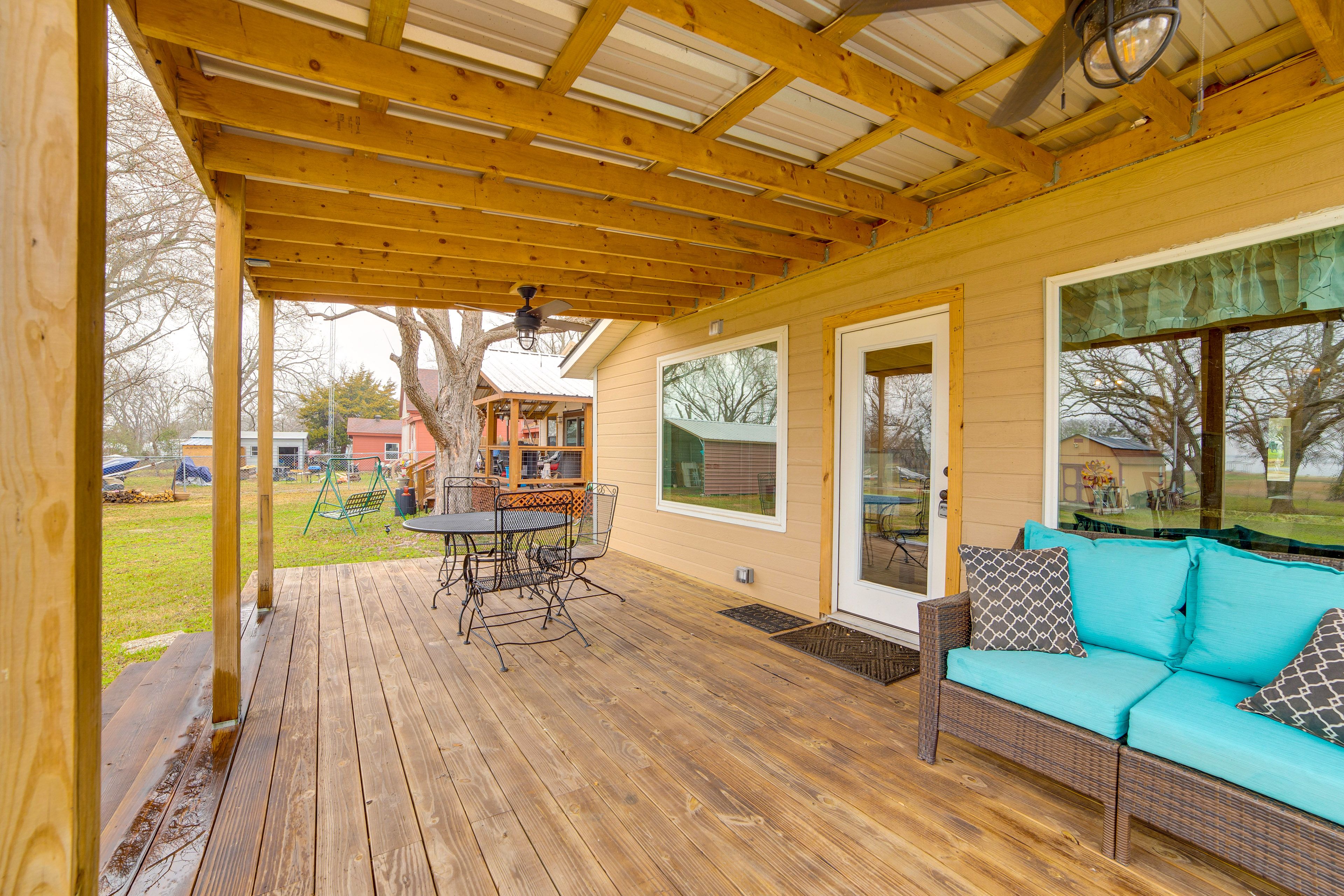House Exterior | Furnished Deck | Dining Area | Charcoal Grill