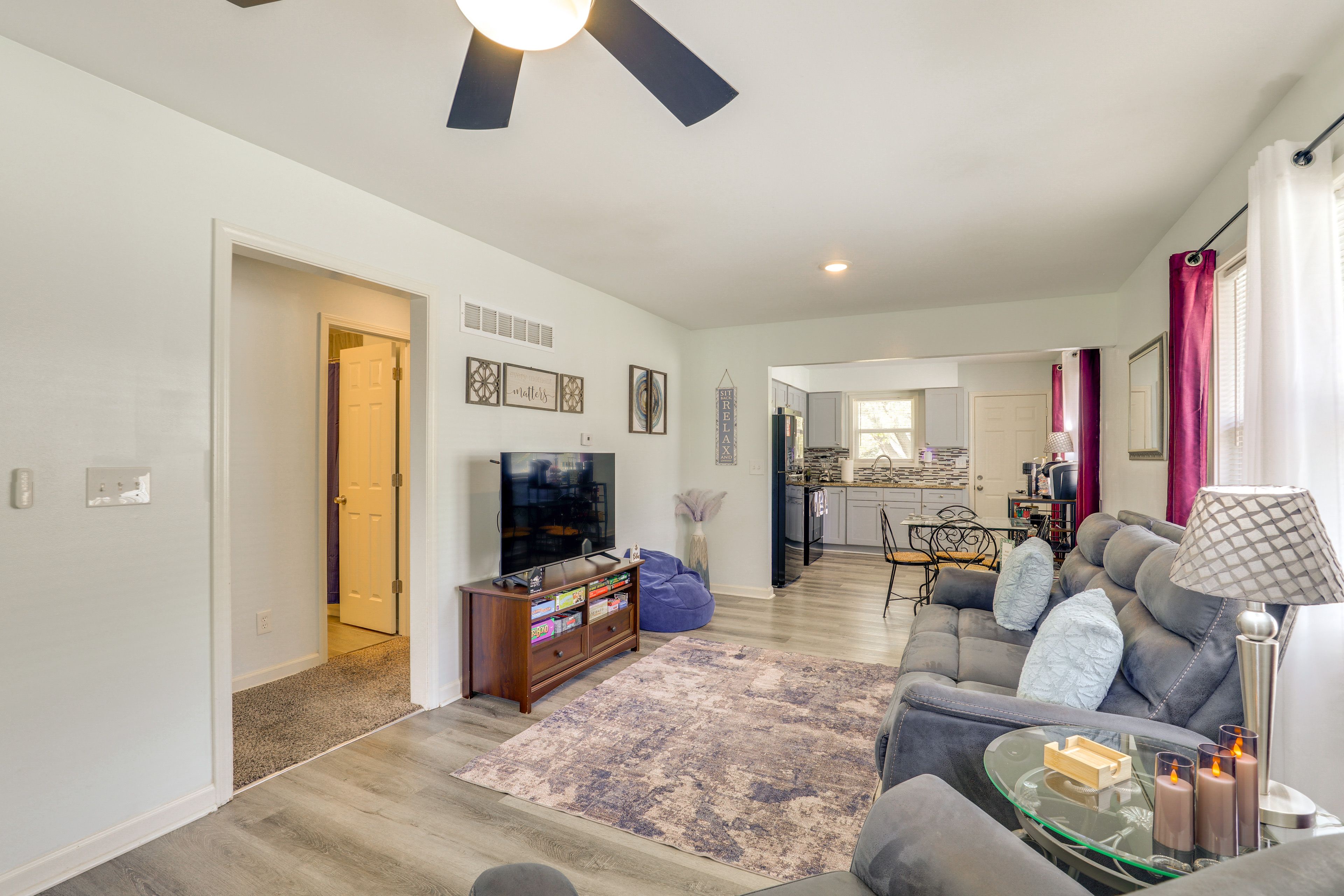 Living Room | 1st Floor | Free WiFi | Interior Stairs Required