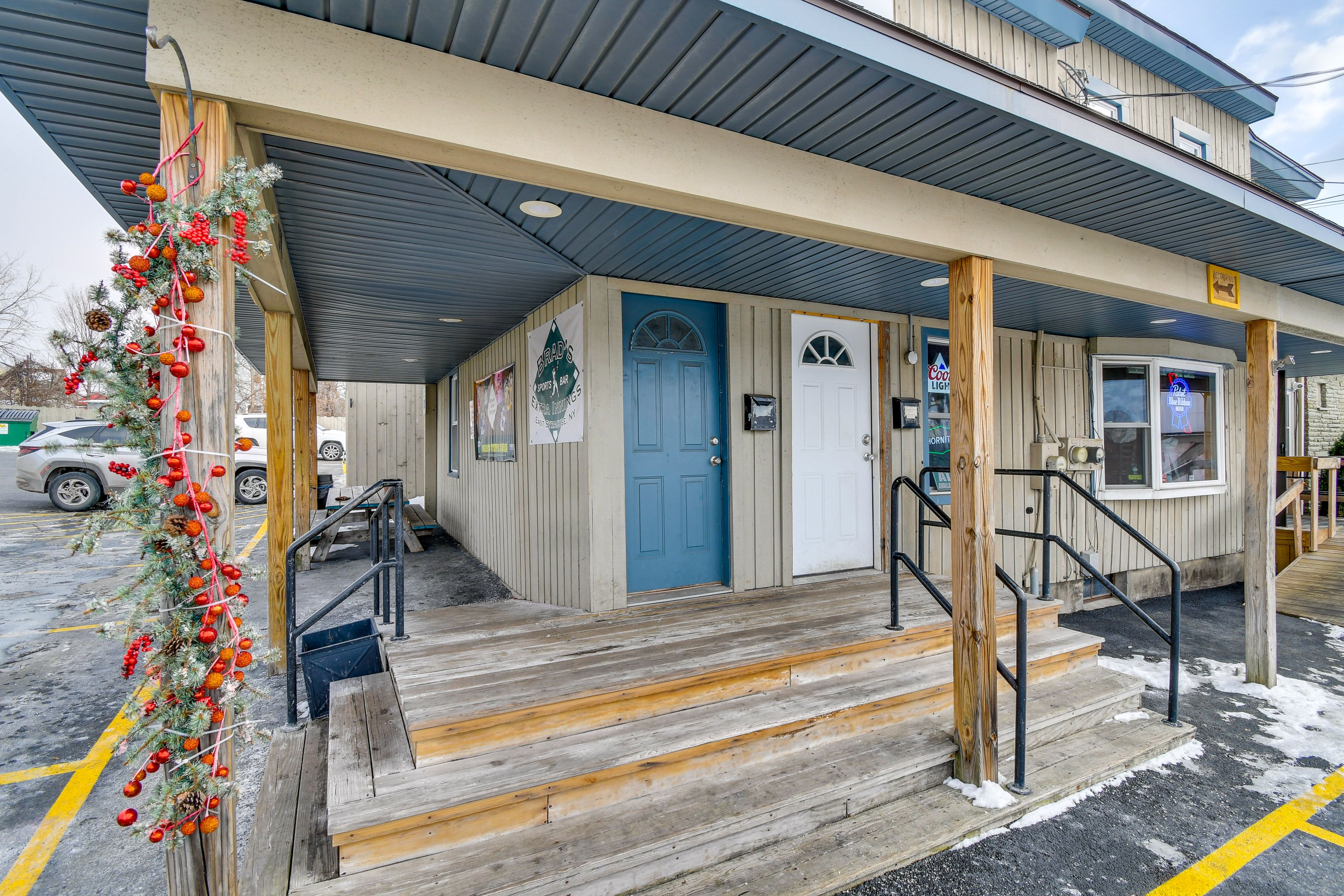 Apartment Exterior | Keyless Entry