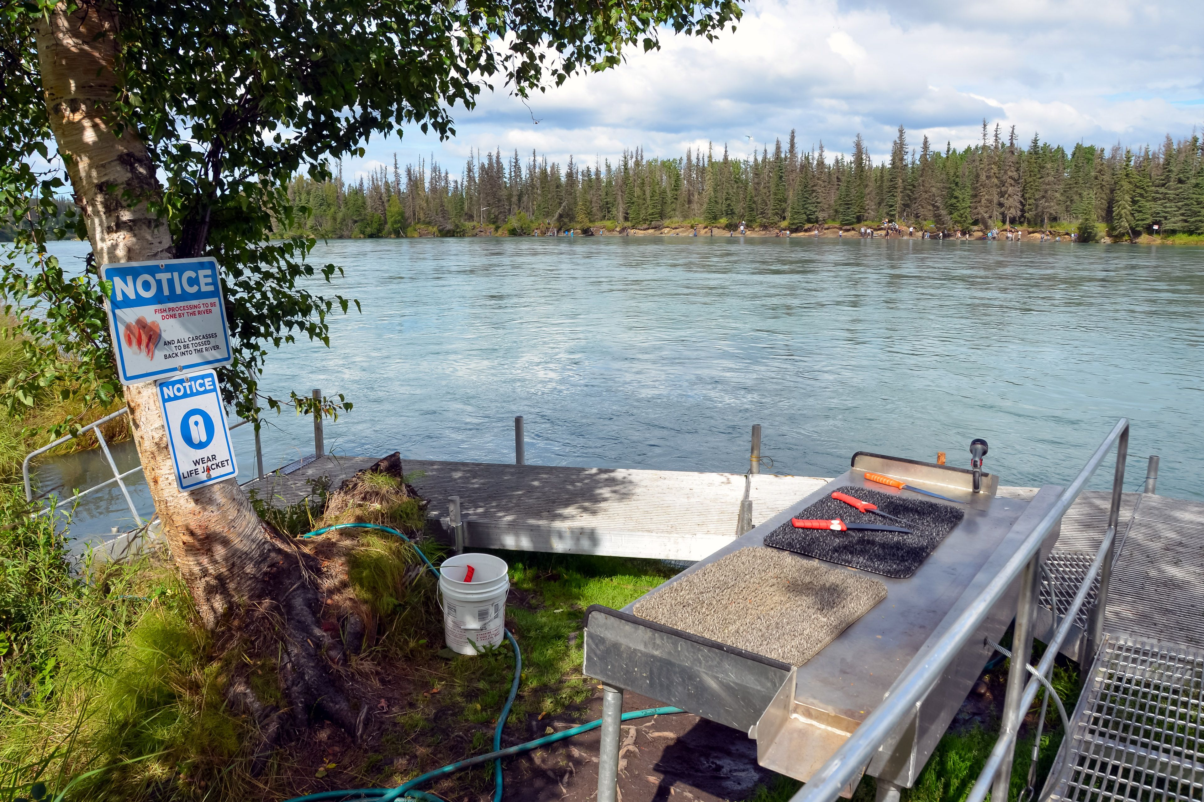 Shared Fishing Platform & Fish Cleaning Station