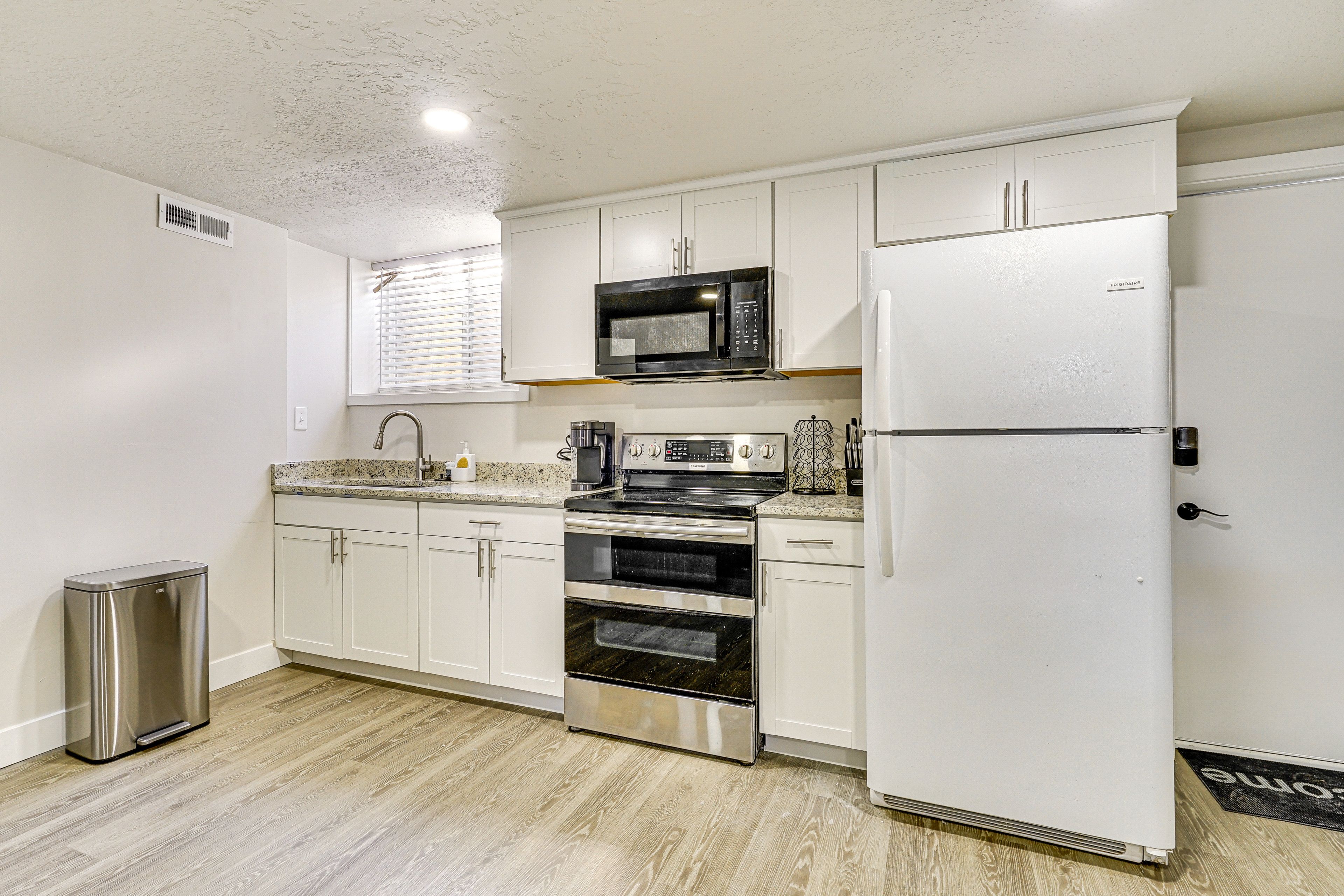 Kitchen | Window Unit for A/C & Heat | Keurig Coffee Maker