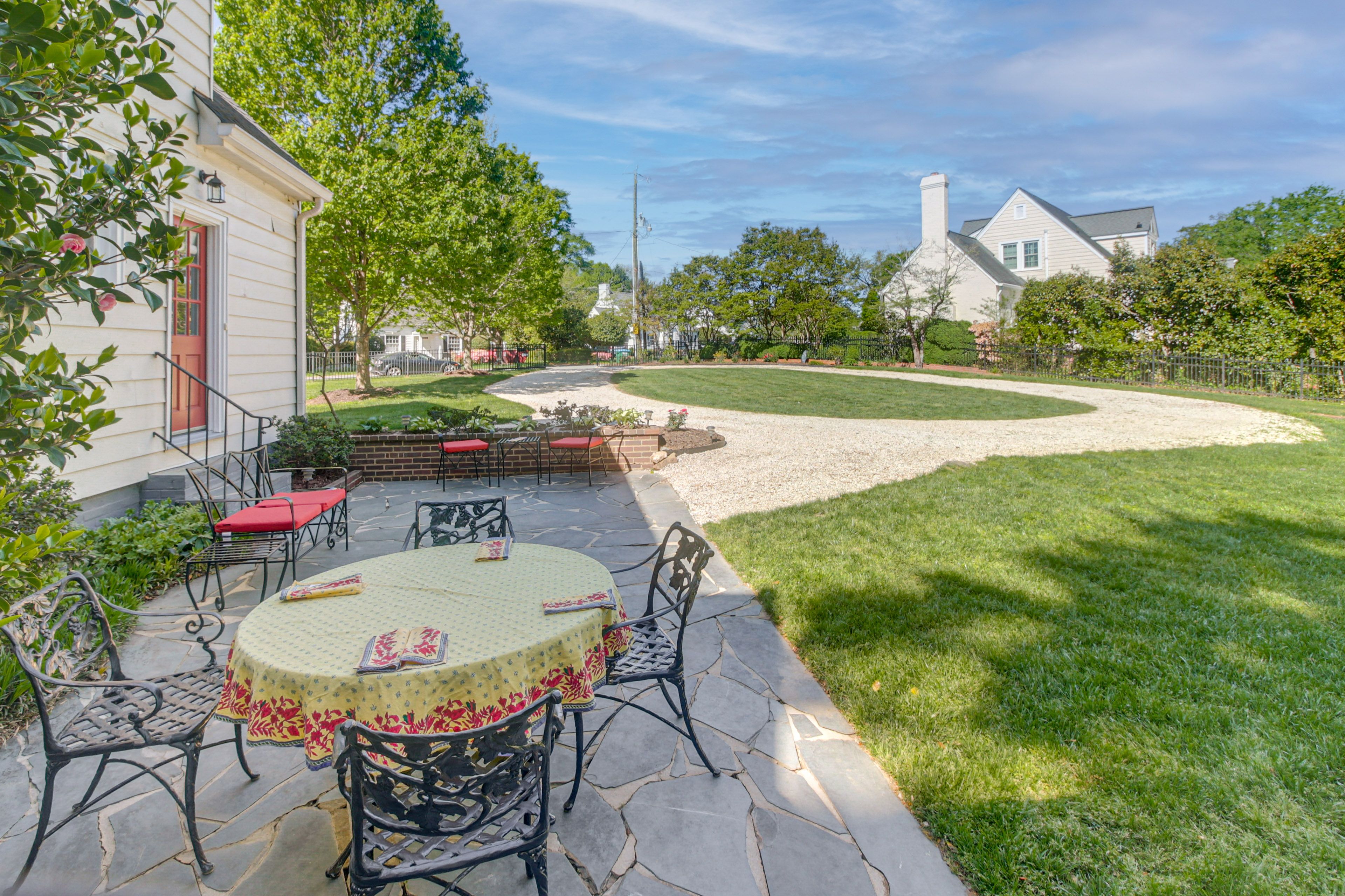 Patio | Cornhole | Tetherball