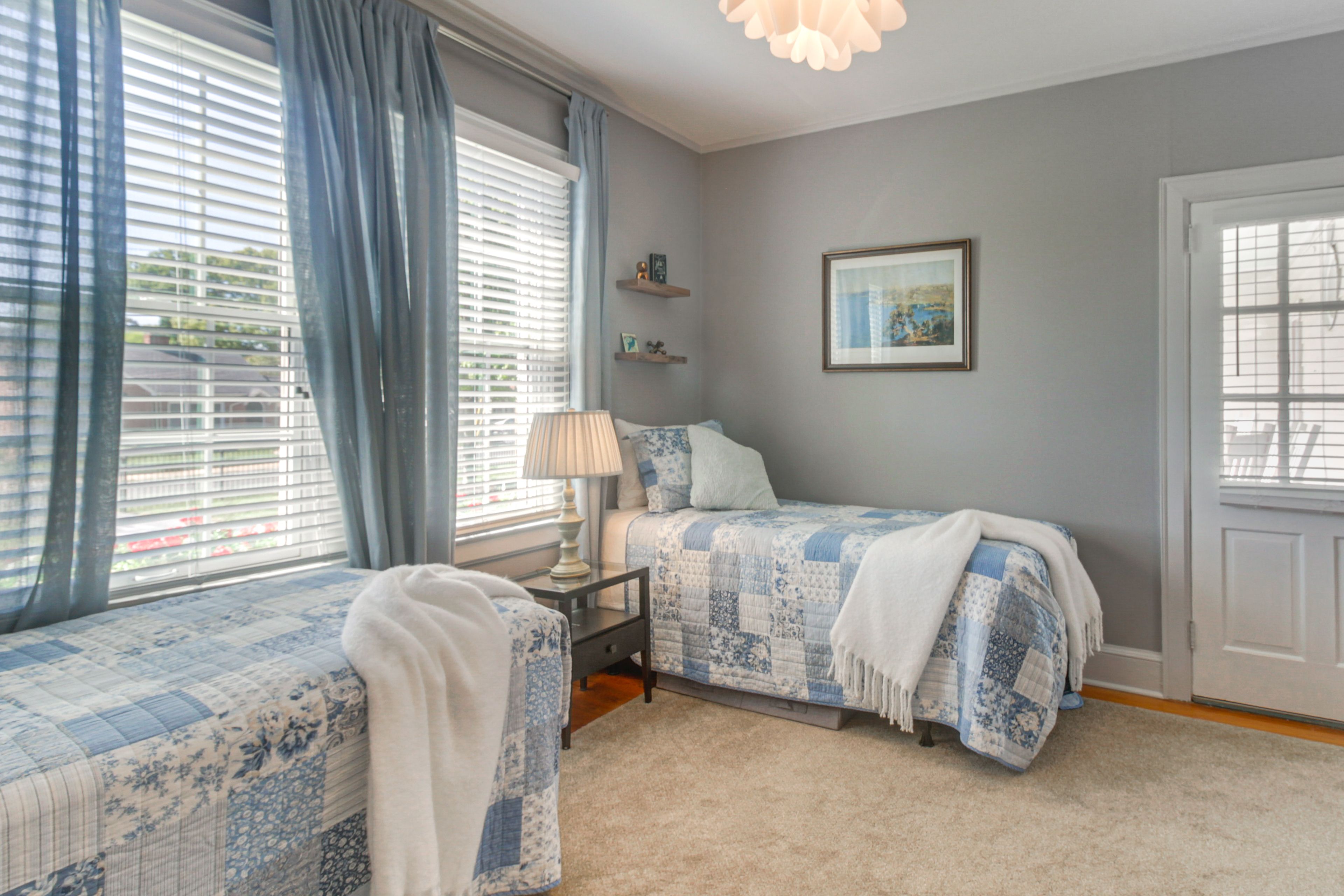 Bedroom 2 | 2 Twin Beds | 1st Floor
