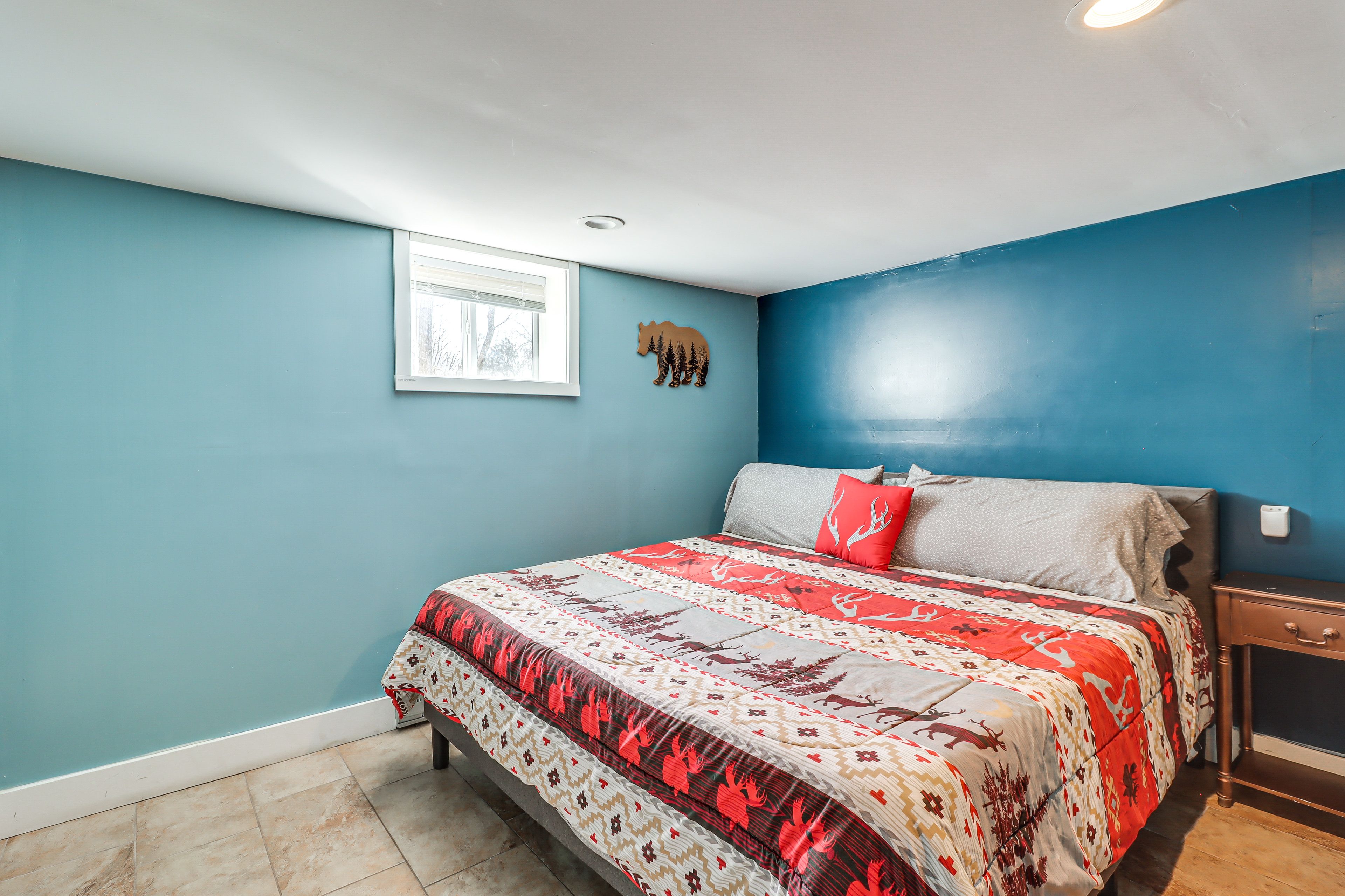 Bedroom 5 | Lower Level | King Bed | Smart TV