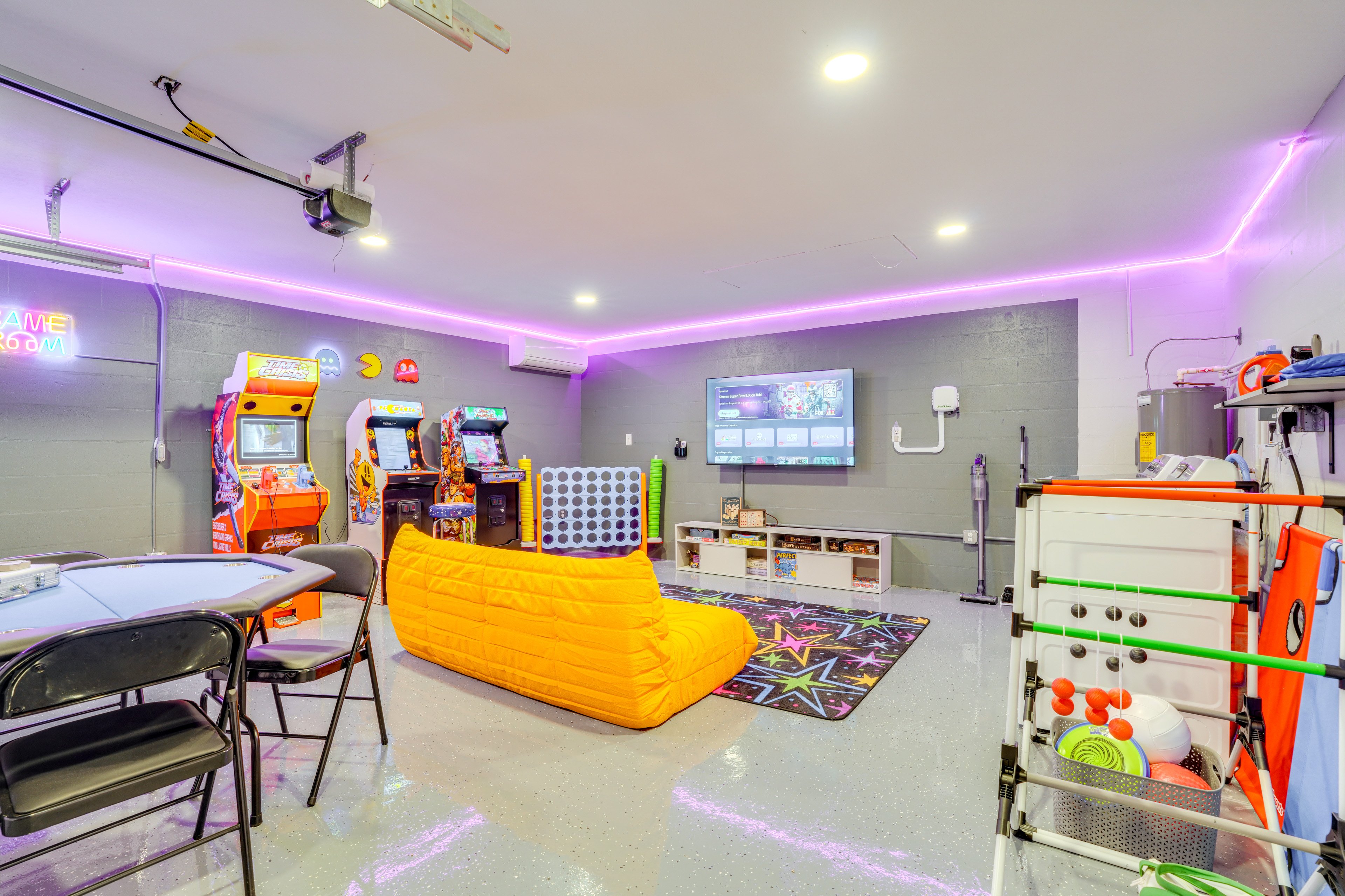 Game Room | Detached Garage | Arcade Games