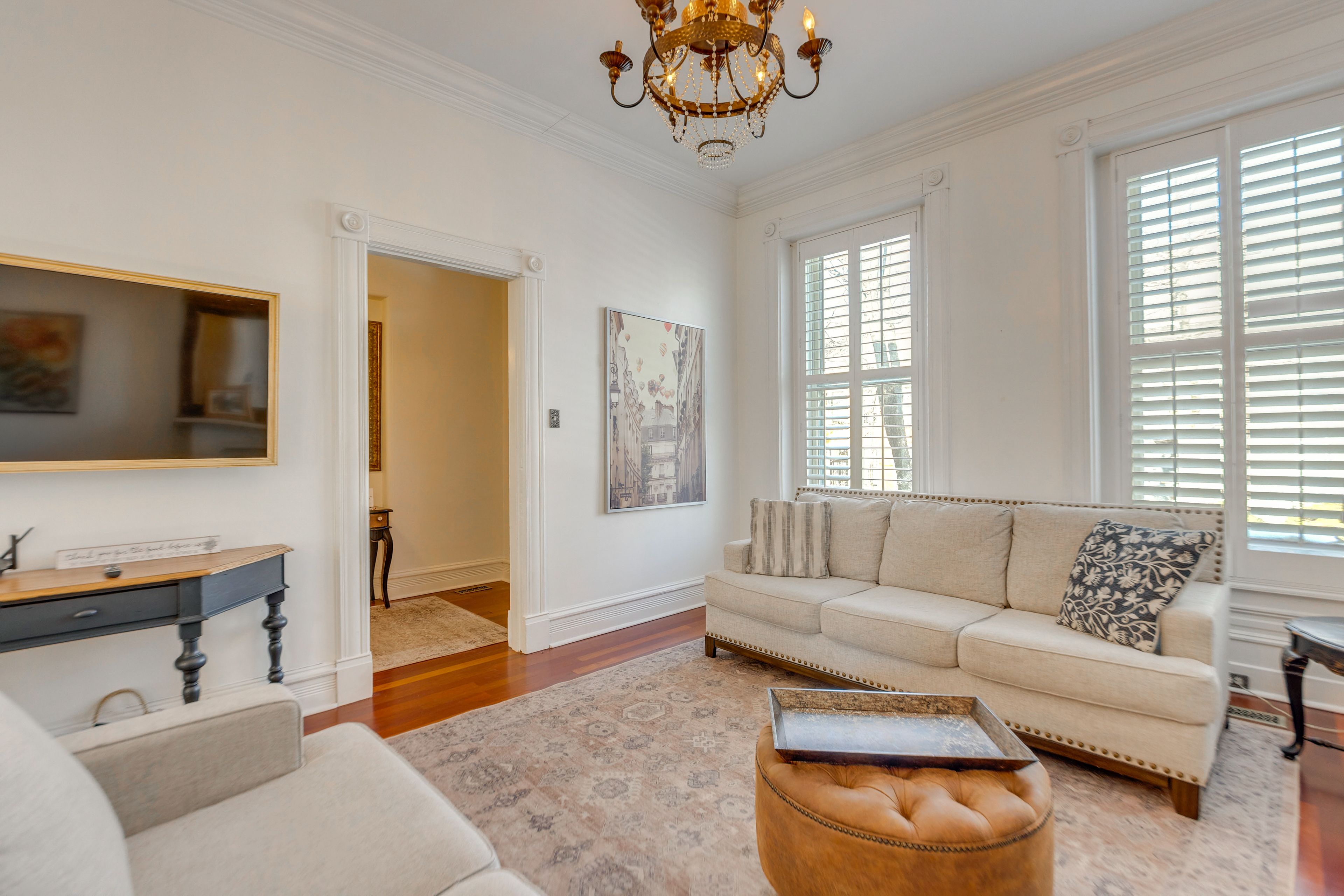 Living Room | Free WiFi | Central A/C & Heat | Smart TV | 1st Floor
