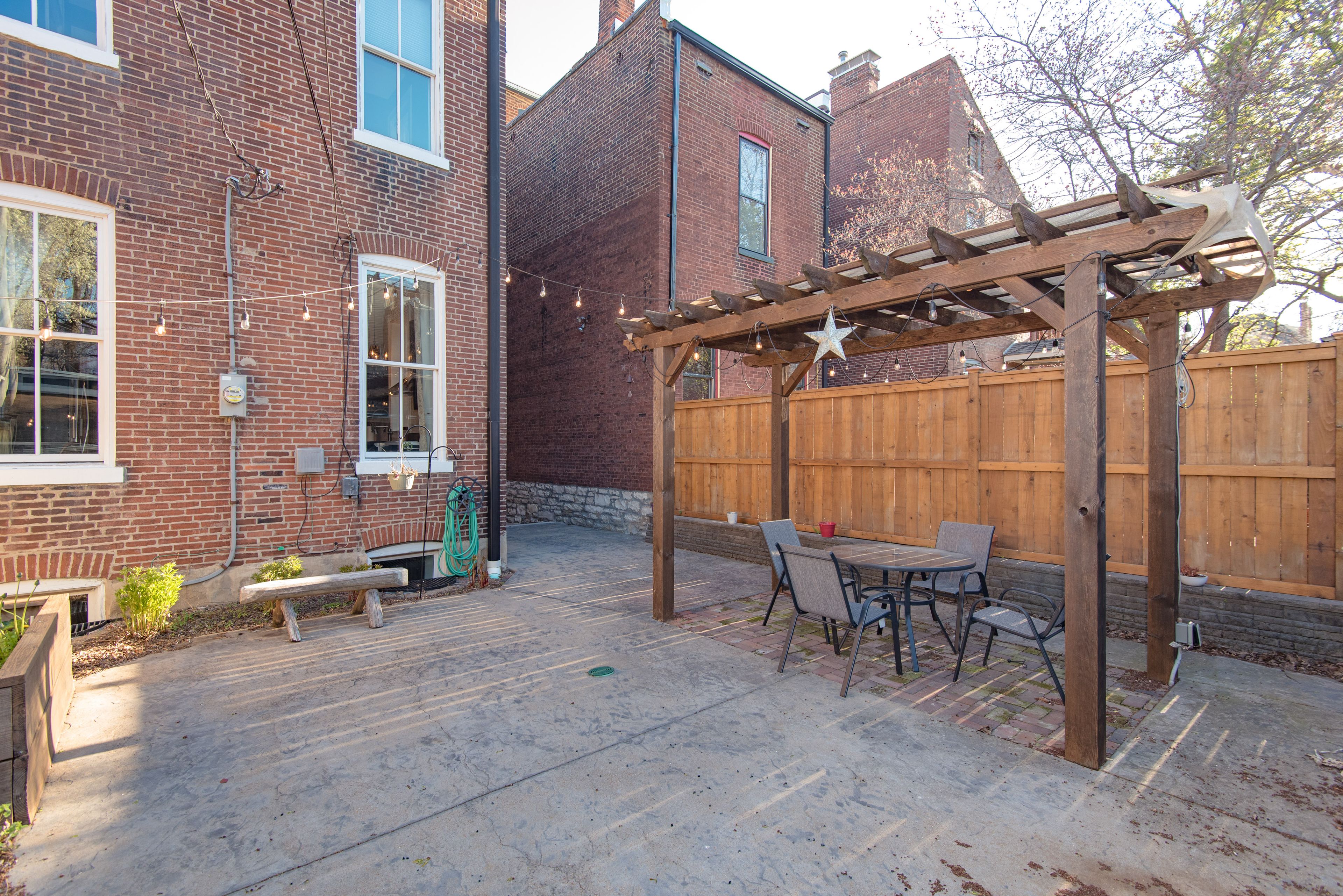 Fenced Yard