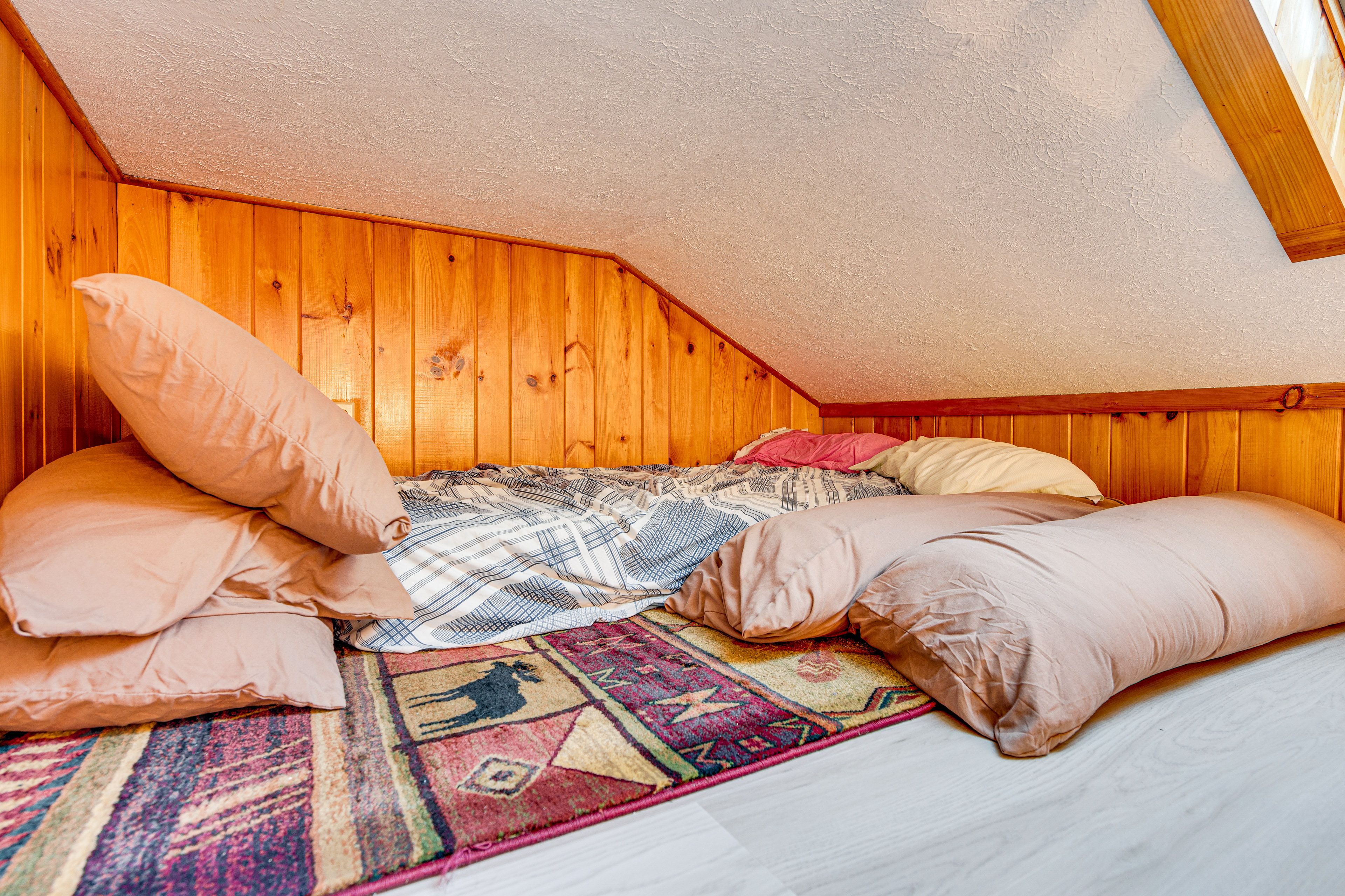 Loft | Twin Floor Mattress | Access via Main Floor