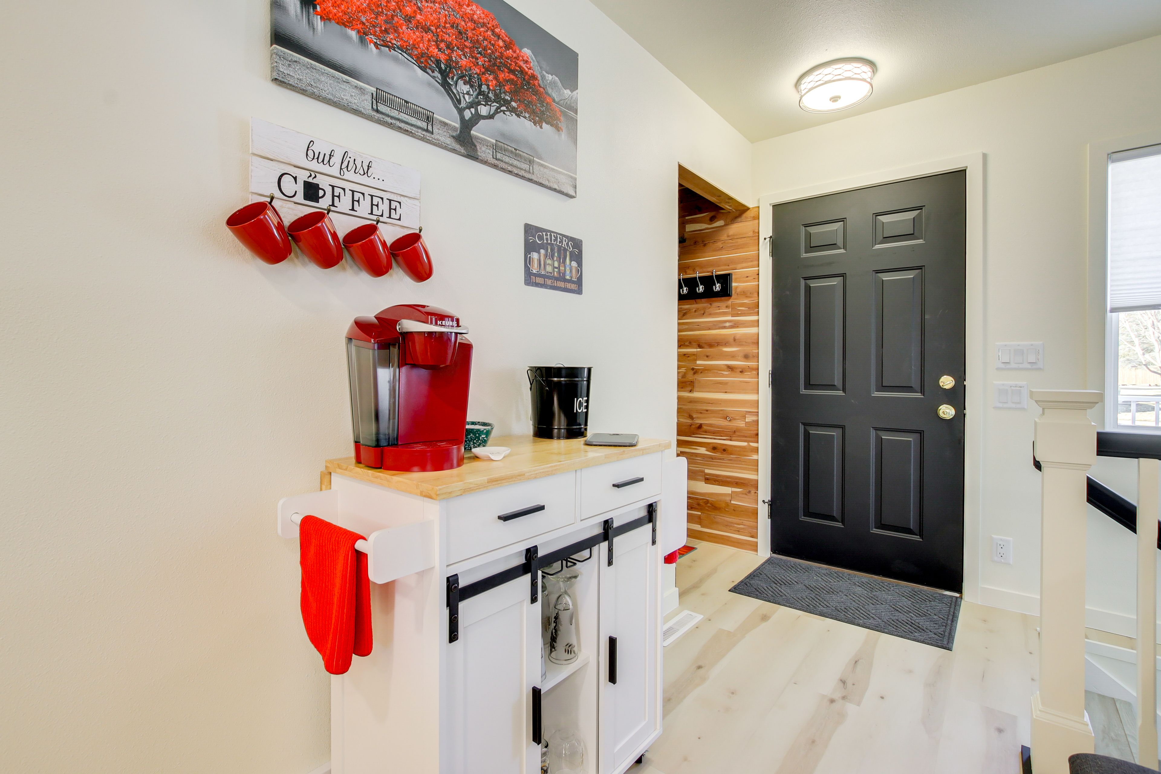 Coffee Station | Main Level | Keurig Coffee Maker