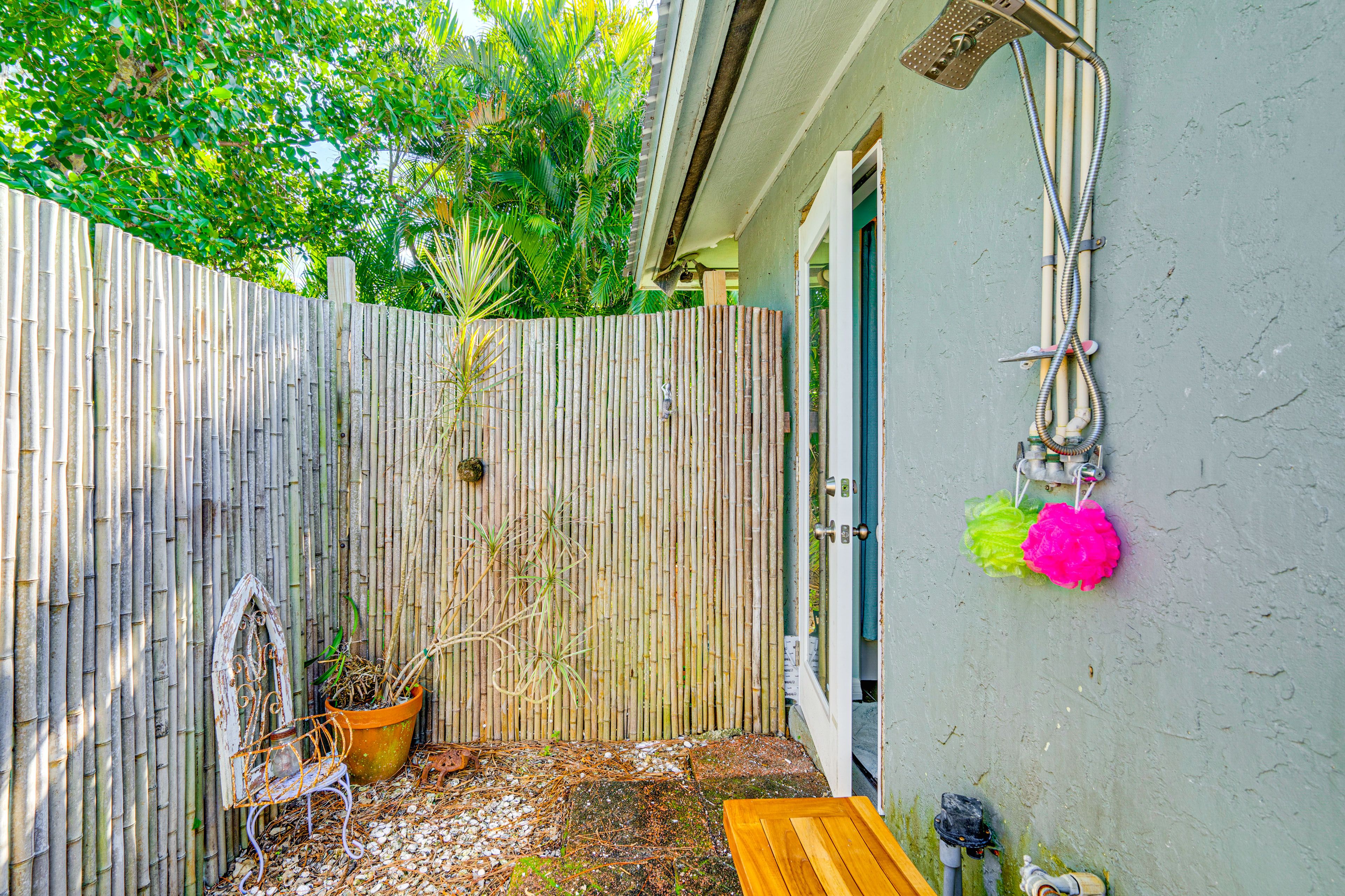 Private Outdoor Shower