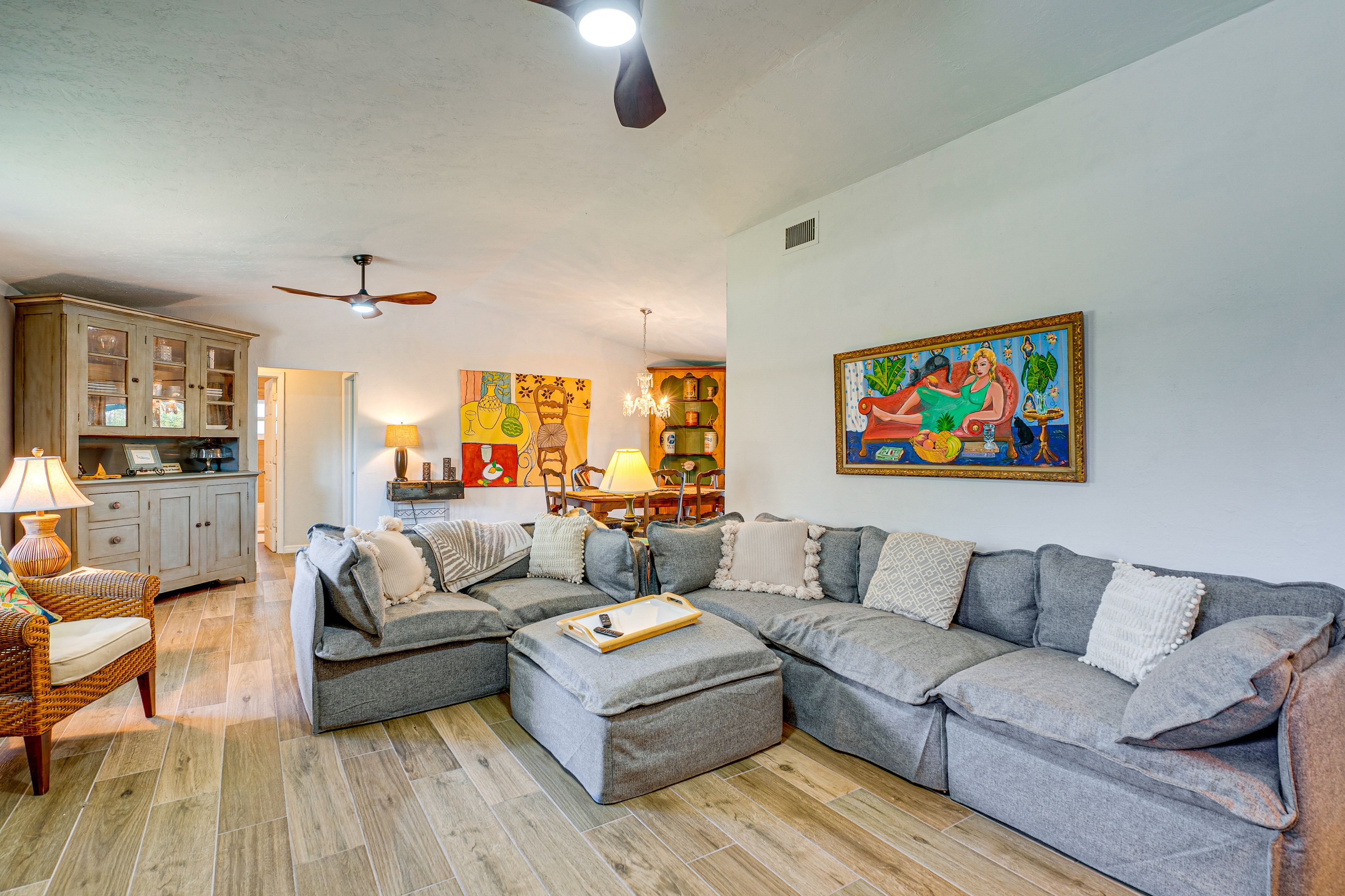 Living Room | Free WiFi | Flat-Screen TV | Single-Story Home