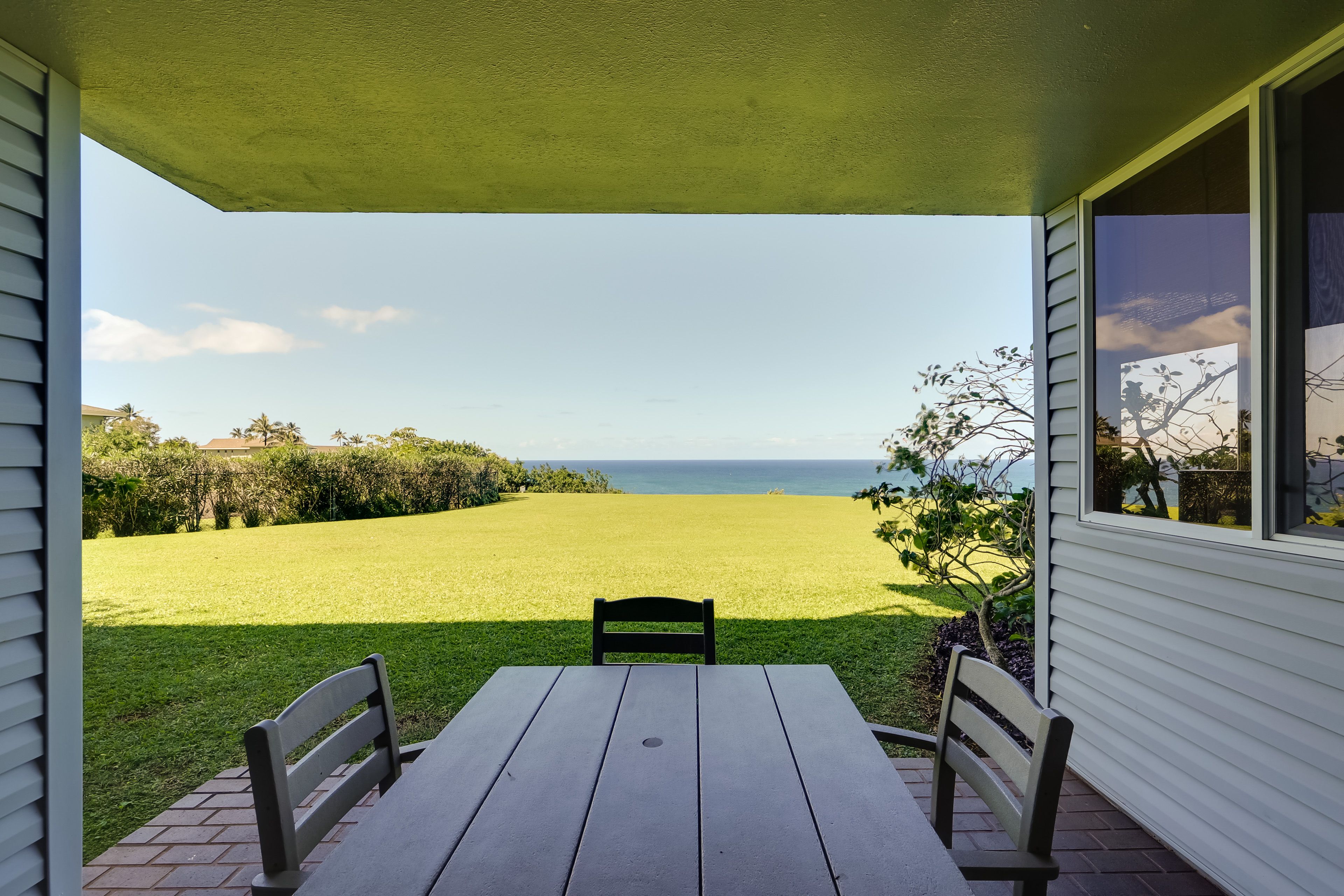 Princeville Vacation Rental | 1BR | 2BA | 1,000 Sq Ft | Step-Free Entry