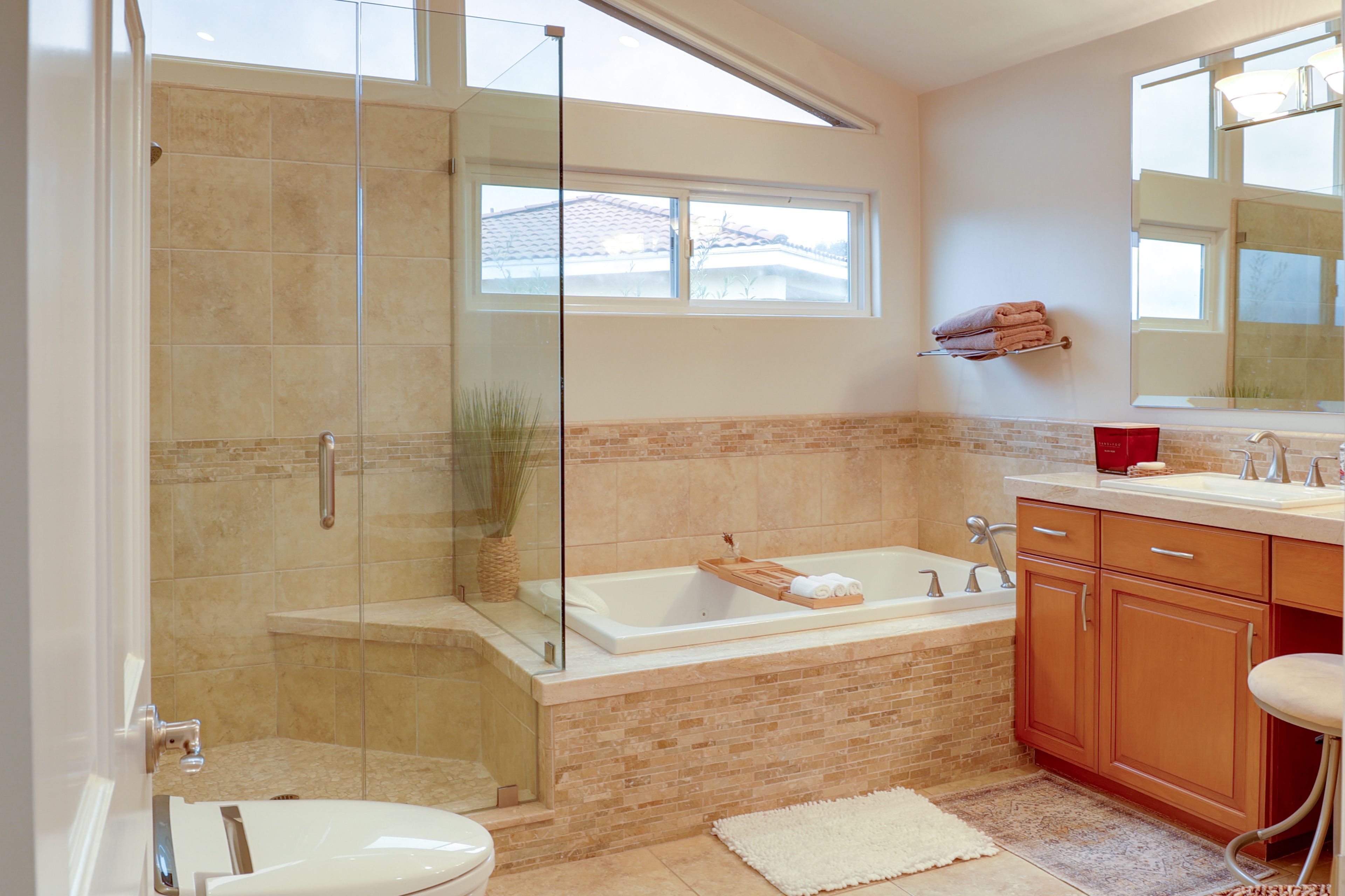 Full Bathroom | 2nd Floor | Separate Tub & Shower