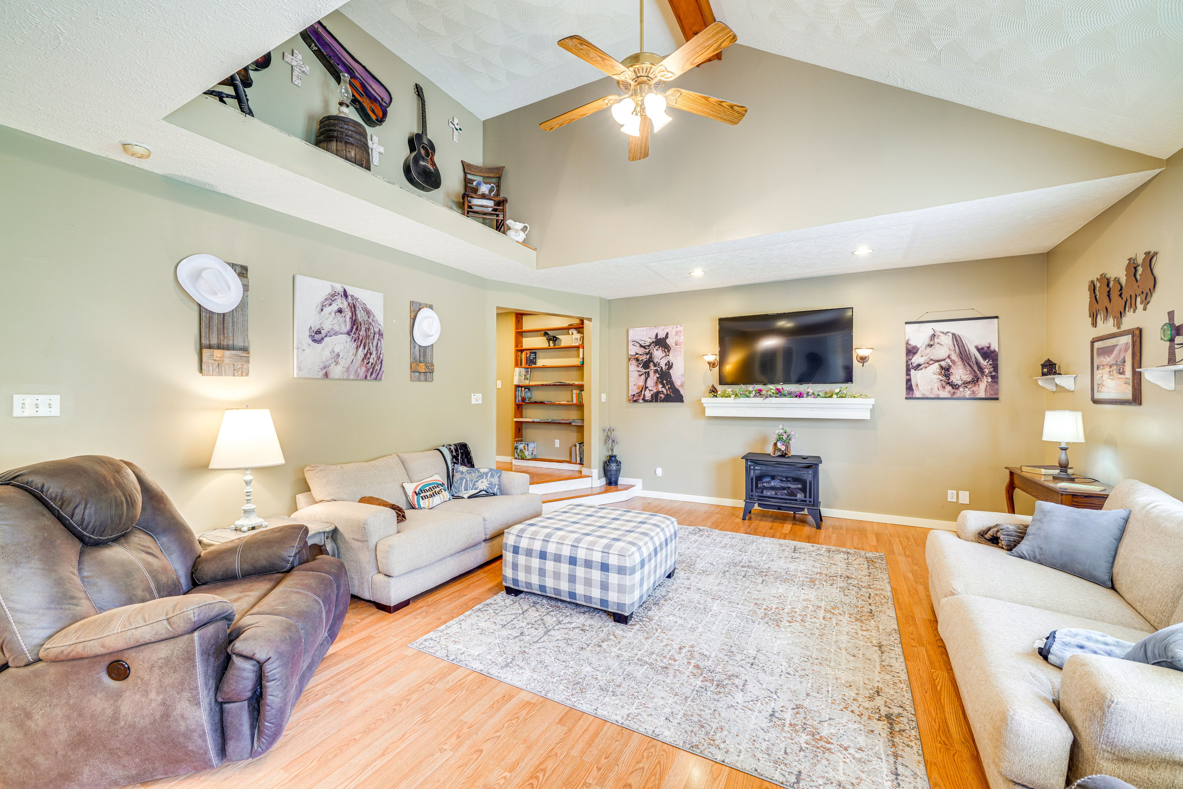 Living Room | 2nd Level | Central A/C & Heating