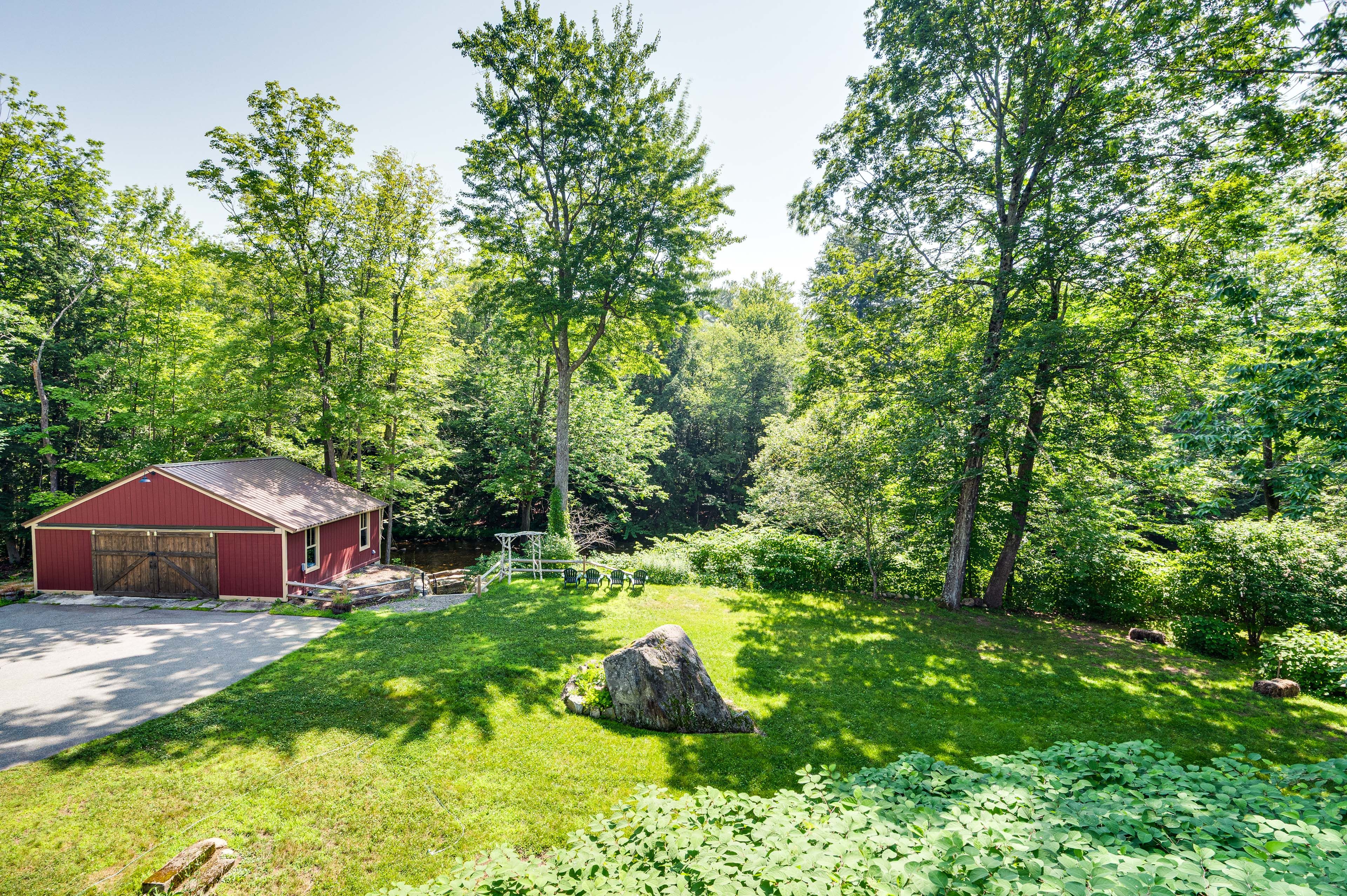 View From Deck | Private Yard