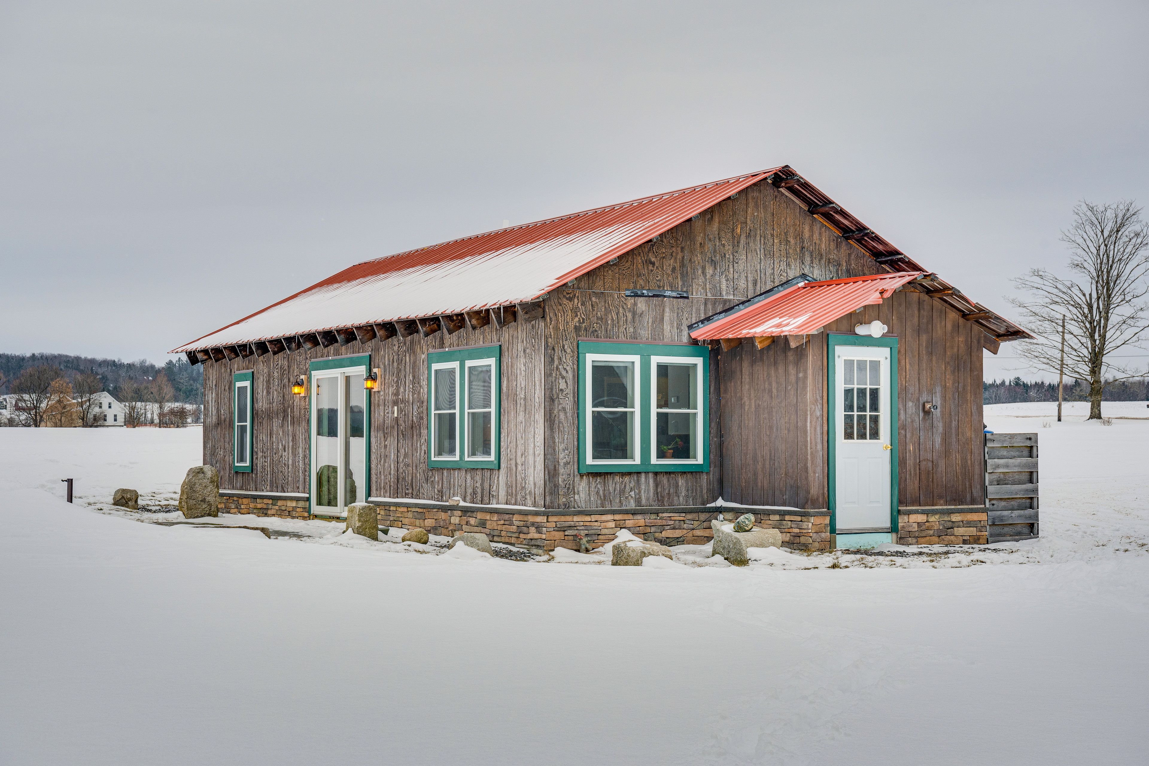 Large Yard | Fire Pit | Snowmobile Trail Access On-Site | Forested Surroundings