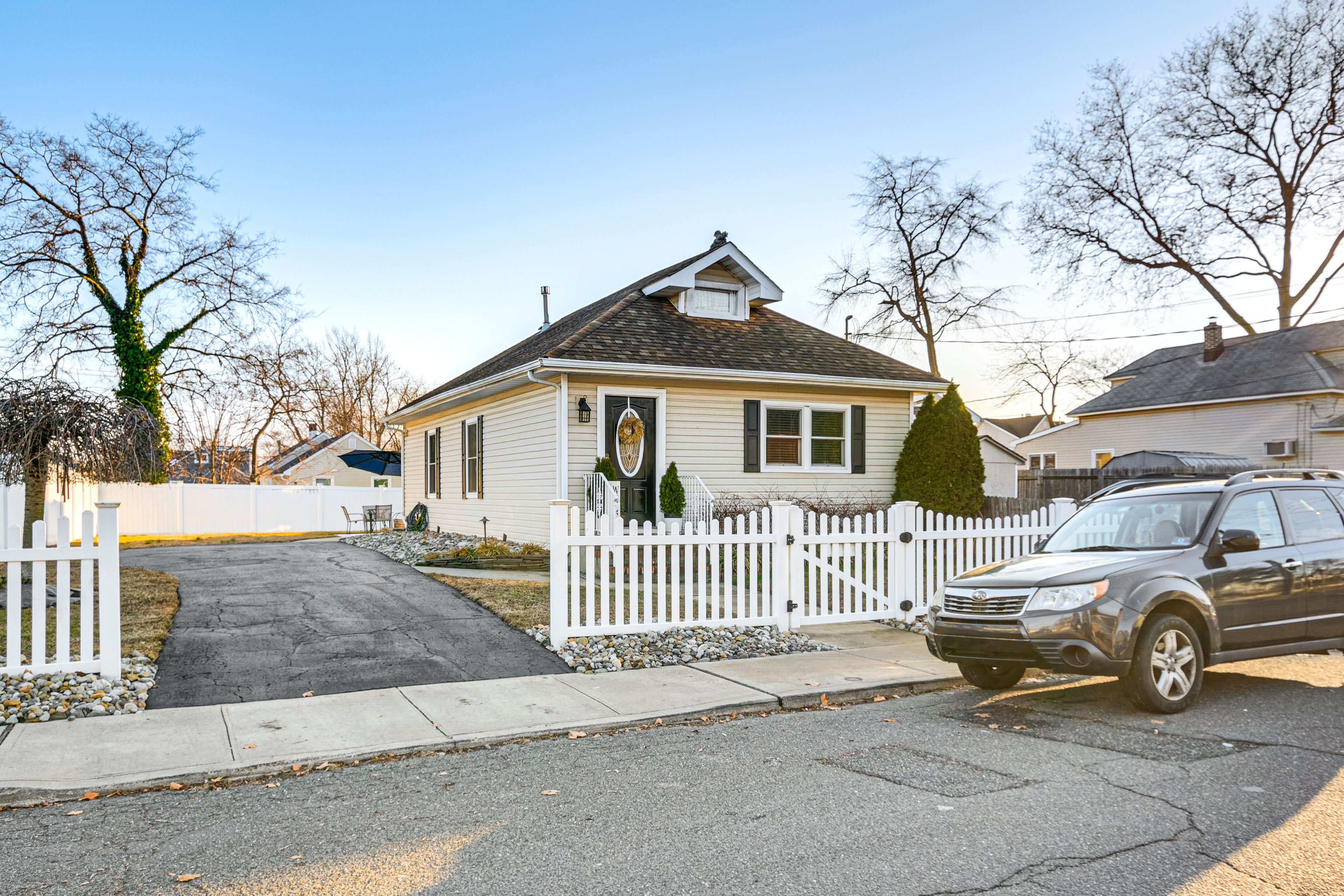 Parking | Driveway (3 Vehicles) | Free Street Parking (First-Come, First-Served)