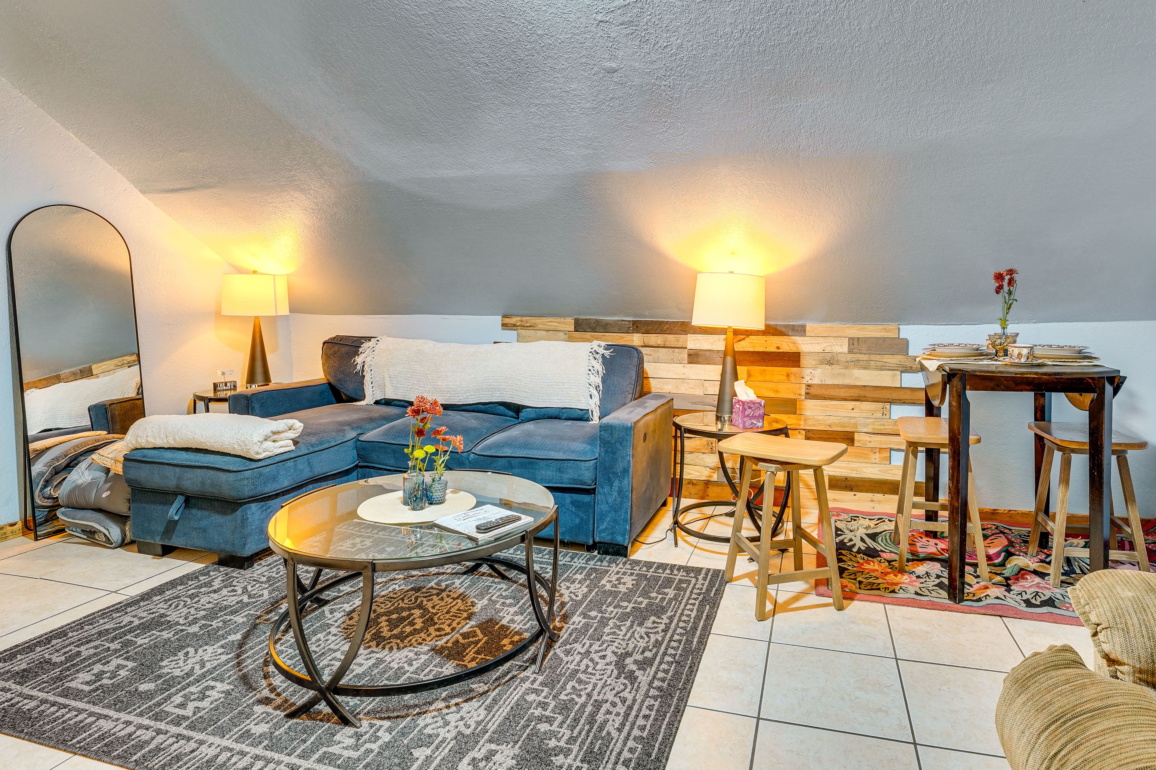 Living Room | Queen Sleeper Sofa | Free WiFi | Central A/C & Heat | 2nd Floor