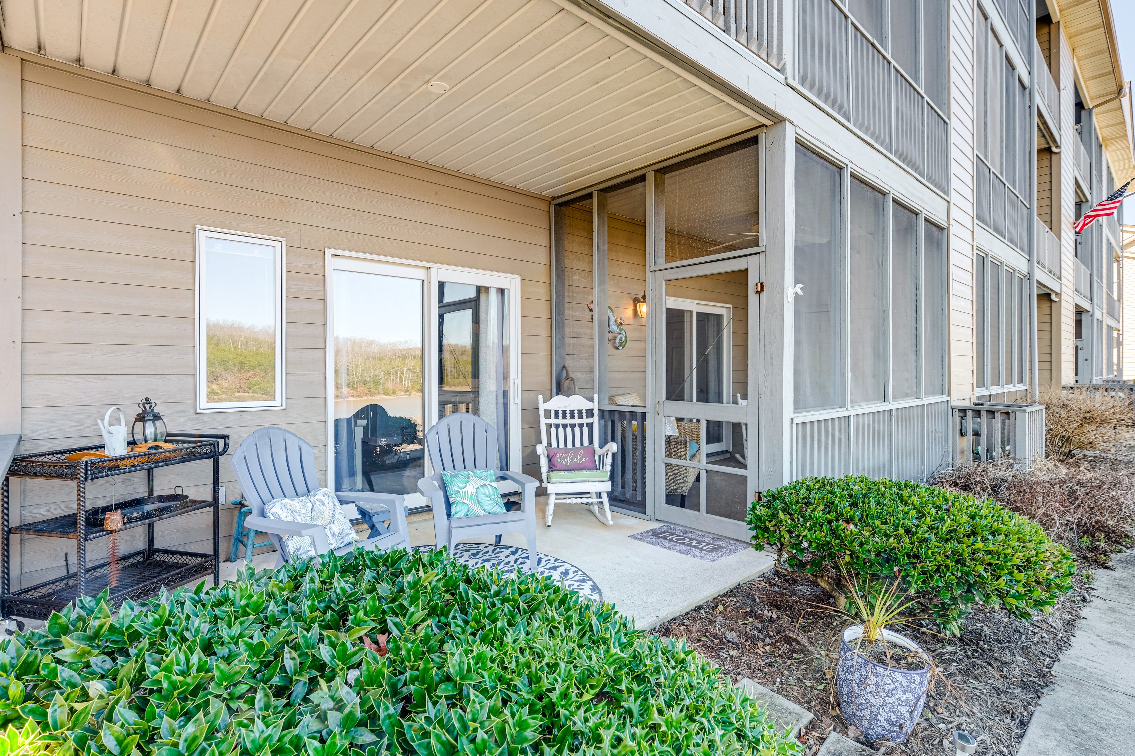 Private Patio | Water Views | Single-Story Condo | 1st-Floor Unit