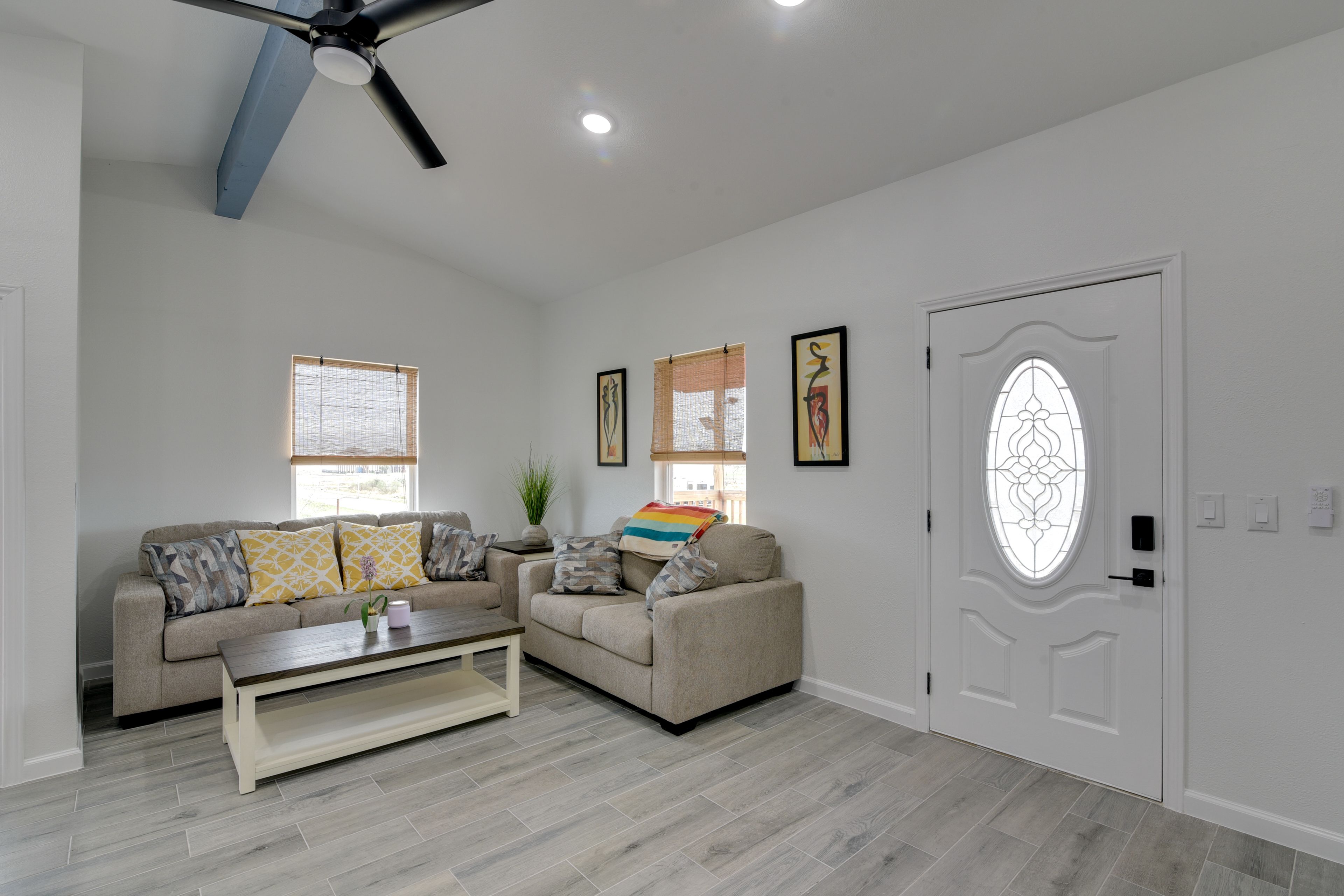 Living Room | Central Heating & A/C