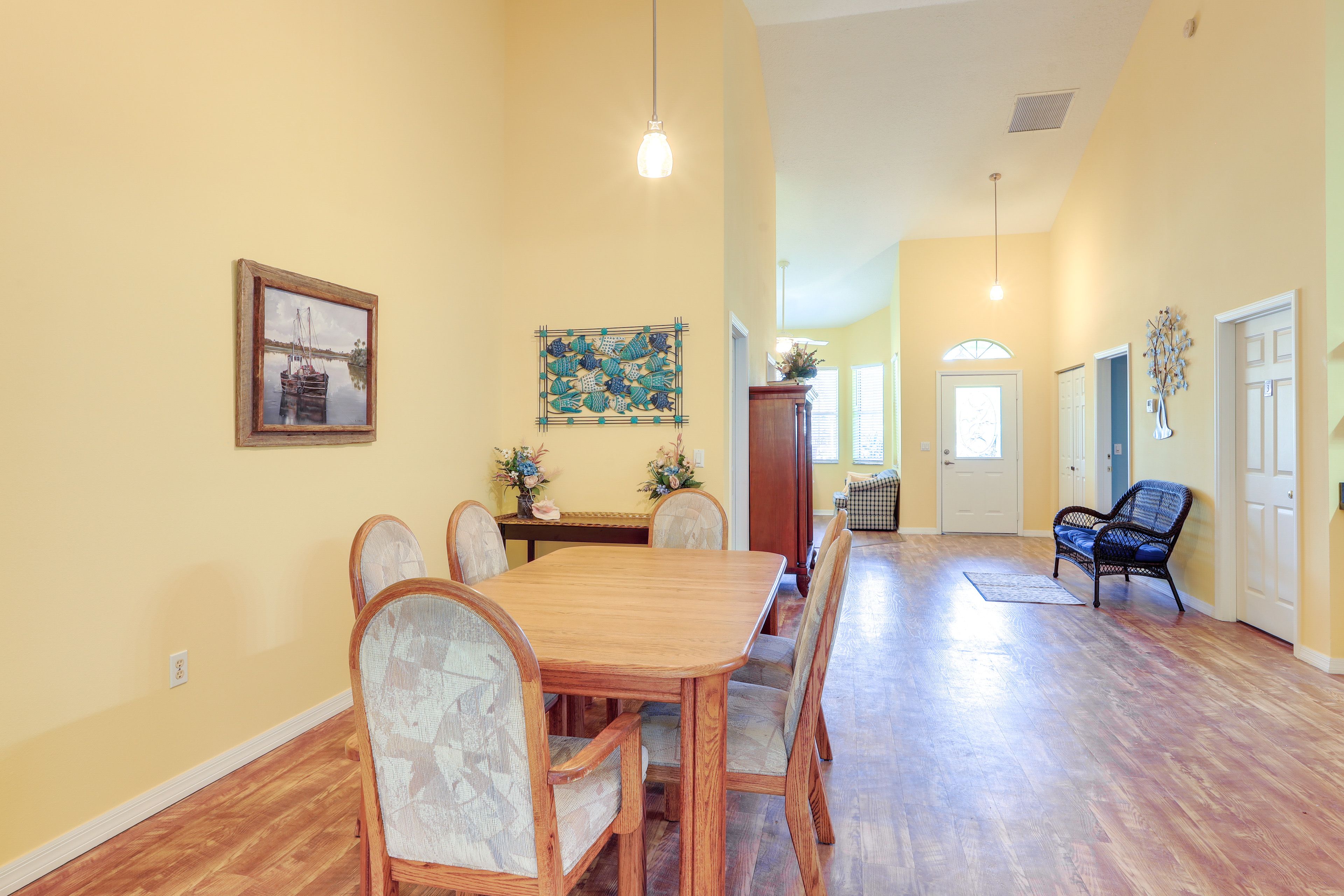 Dining Area | Dishware & Flatware | 1st Floor